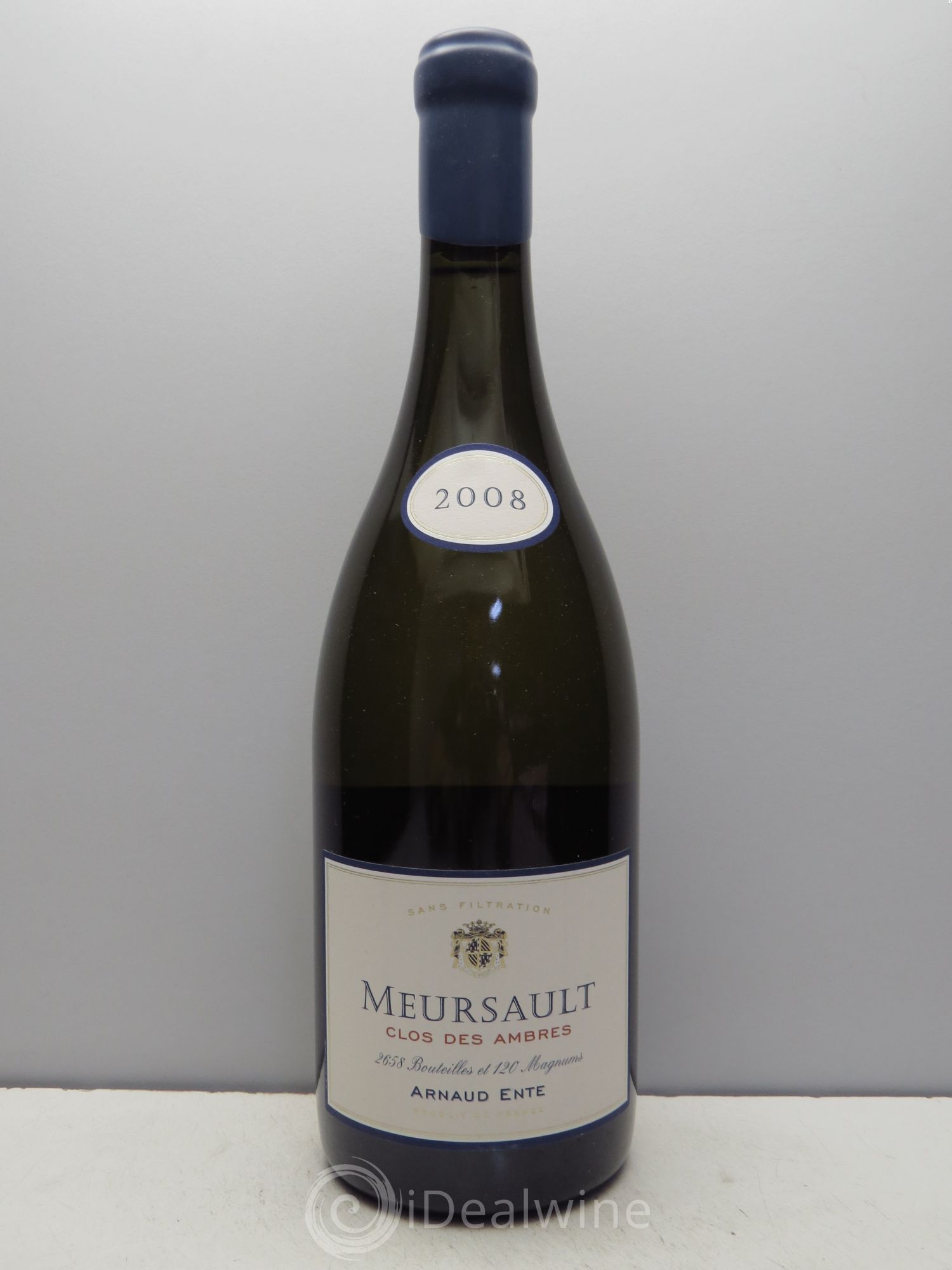 Meursault Clos des Ambres Arnaud Ente 2008 - Lot de 1 bouteille - 0