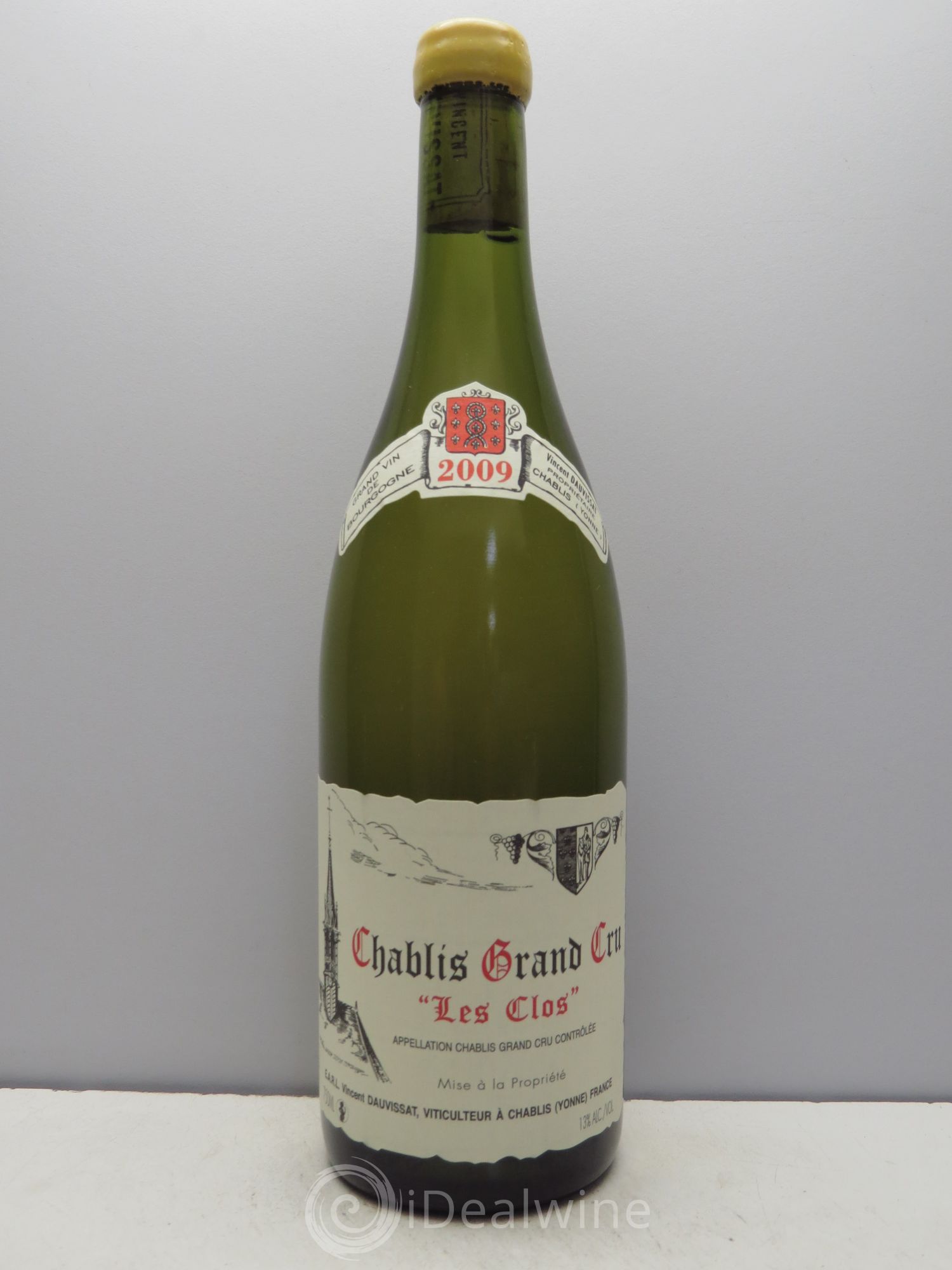 Chablis Grand Cru Les Clos Vincent Dauvissat (Domaine) 2009 - Lot de 1 bouteille - 0