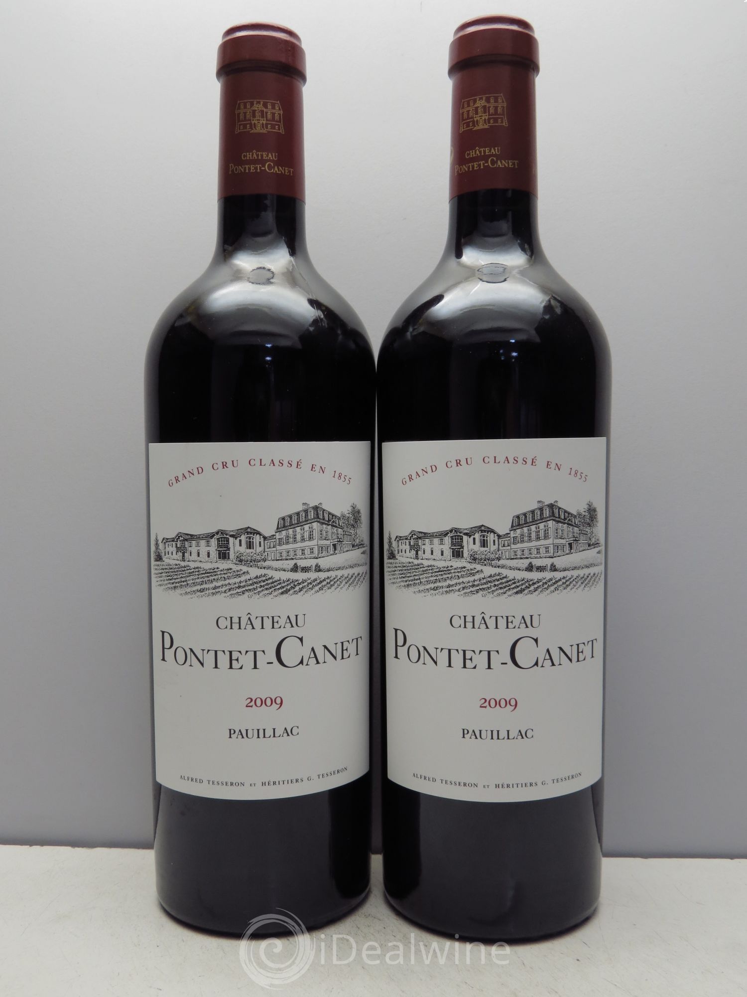 Château Pontet Canet 5ème Grand Cru Classé 2009 - Lot de 2 bouteilles - 0