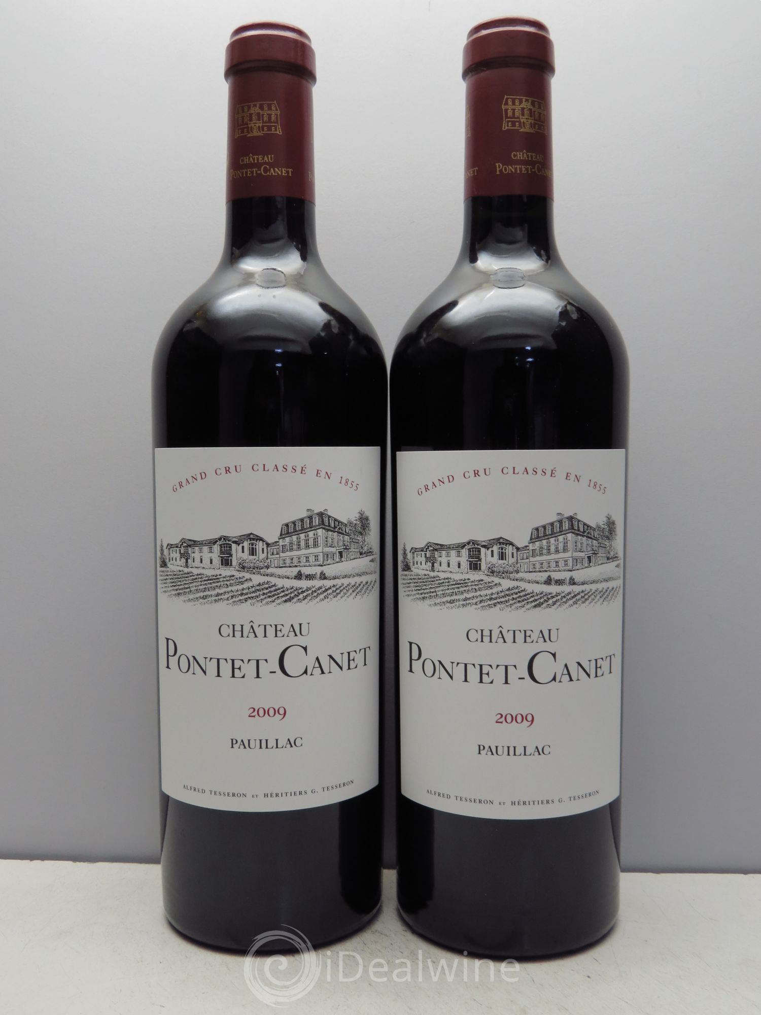 Château Pontet Canet 5ème Grand Cru Classé 2009 - Lot de 2 bouteilles - 0