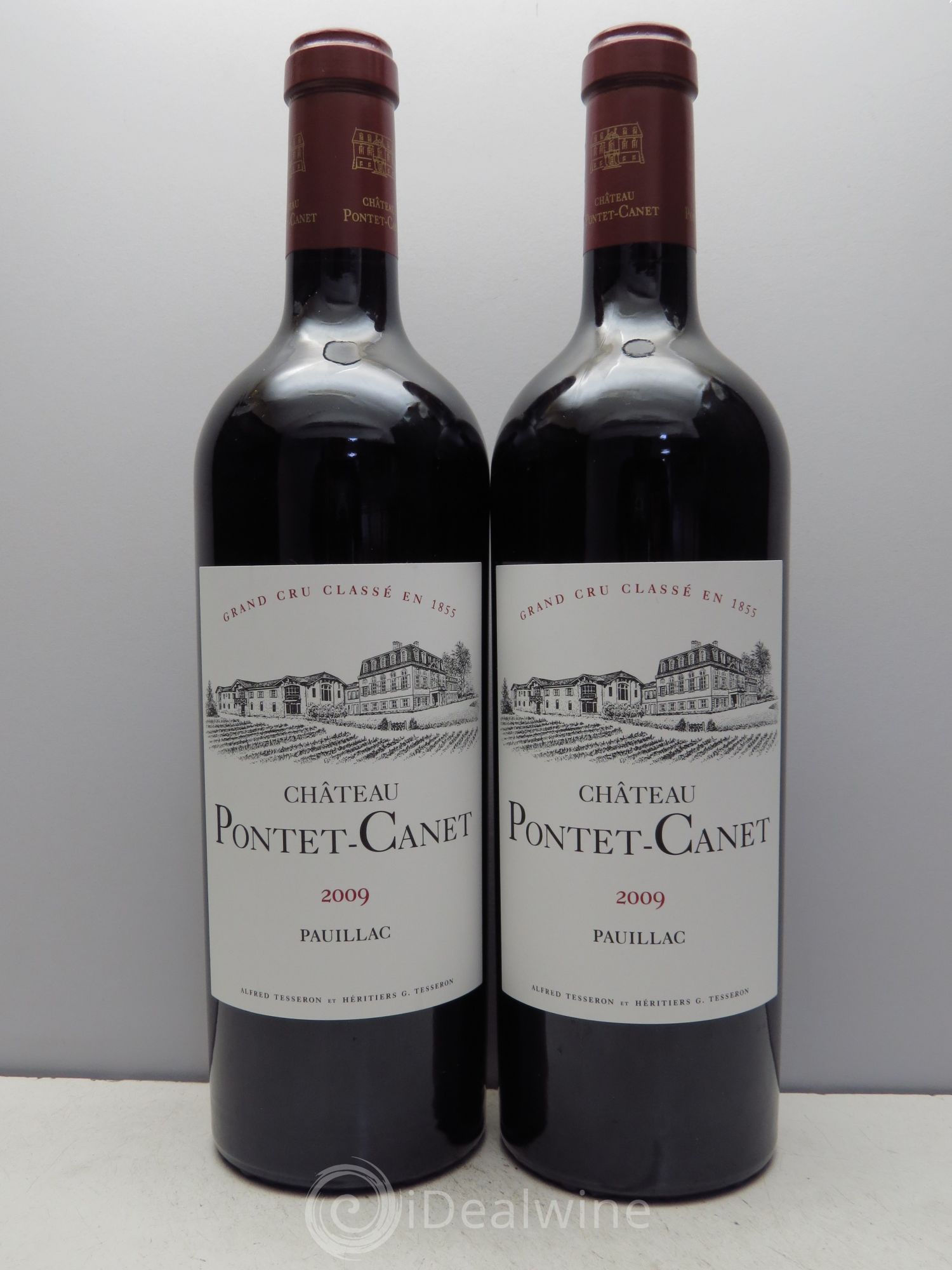 Château Pontet Canet 5ème Grand Cru Classé 2009 - Lot de 2 bouteilles - 0