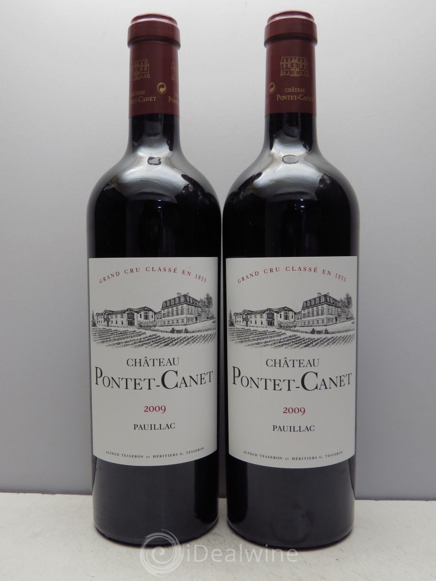 Château Pontet Canet 5ème Grand Cru Classé 2009 - Lot de 2 bouteilles - 0