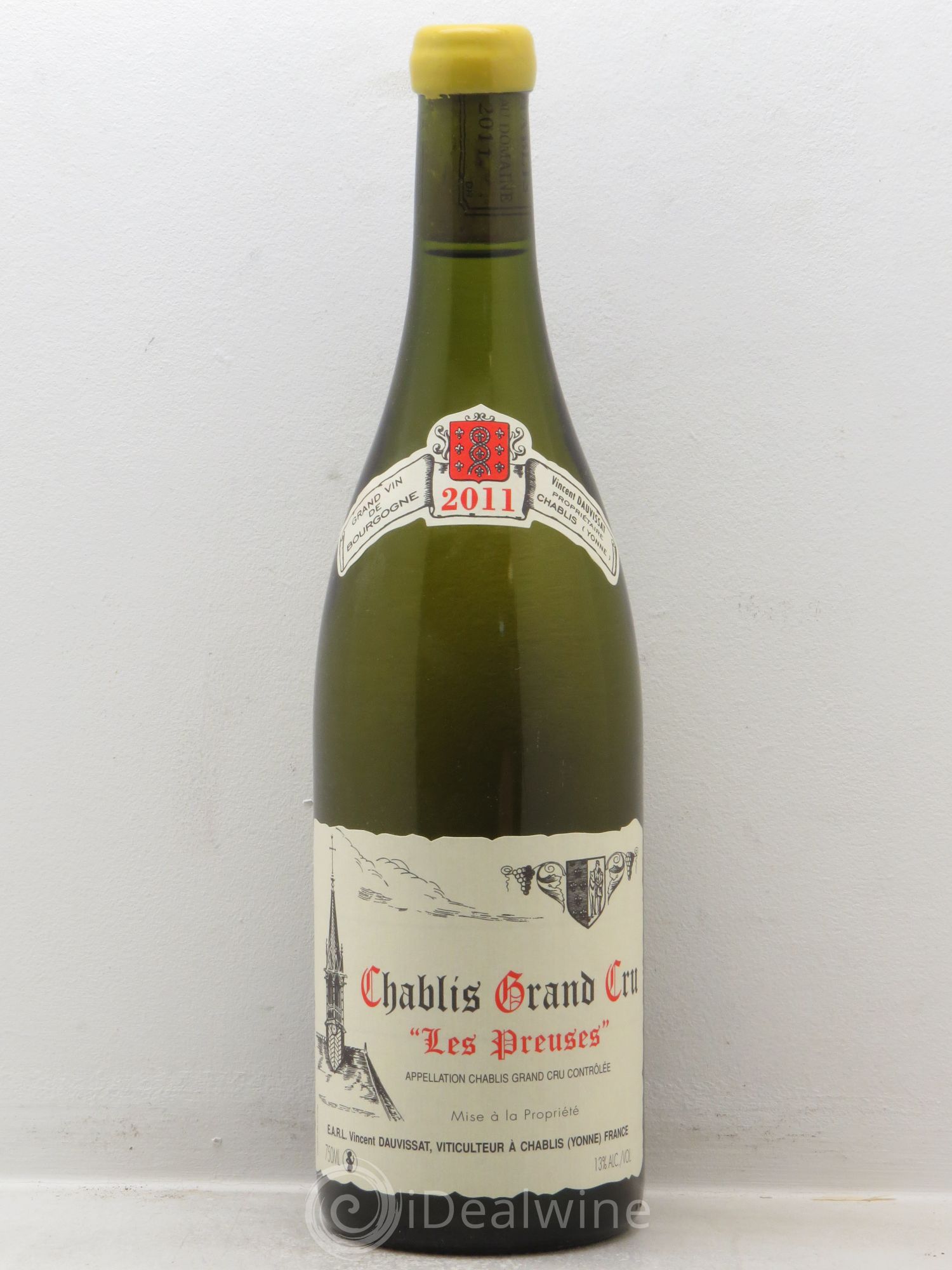 Chablis Grand Cru Les Preuses Vincent Dauvissat (Domaine) 2011 - Lot de 1 bouteille - 0