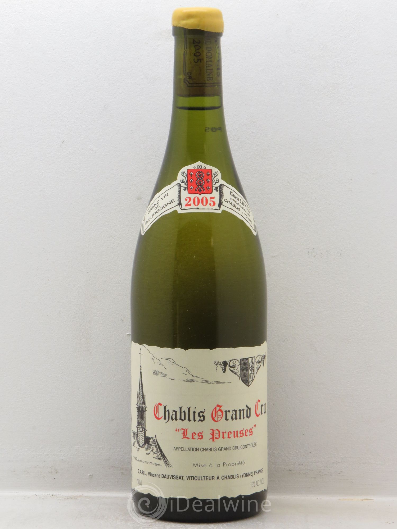 Chablis Grand Cru Les Preuses Vincent Dauvissat (Domaine) 2011 - Lot de 1 bouteille - 0