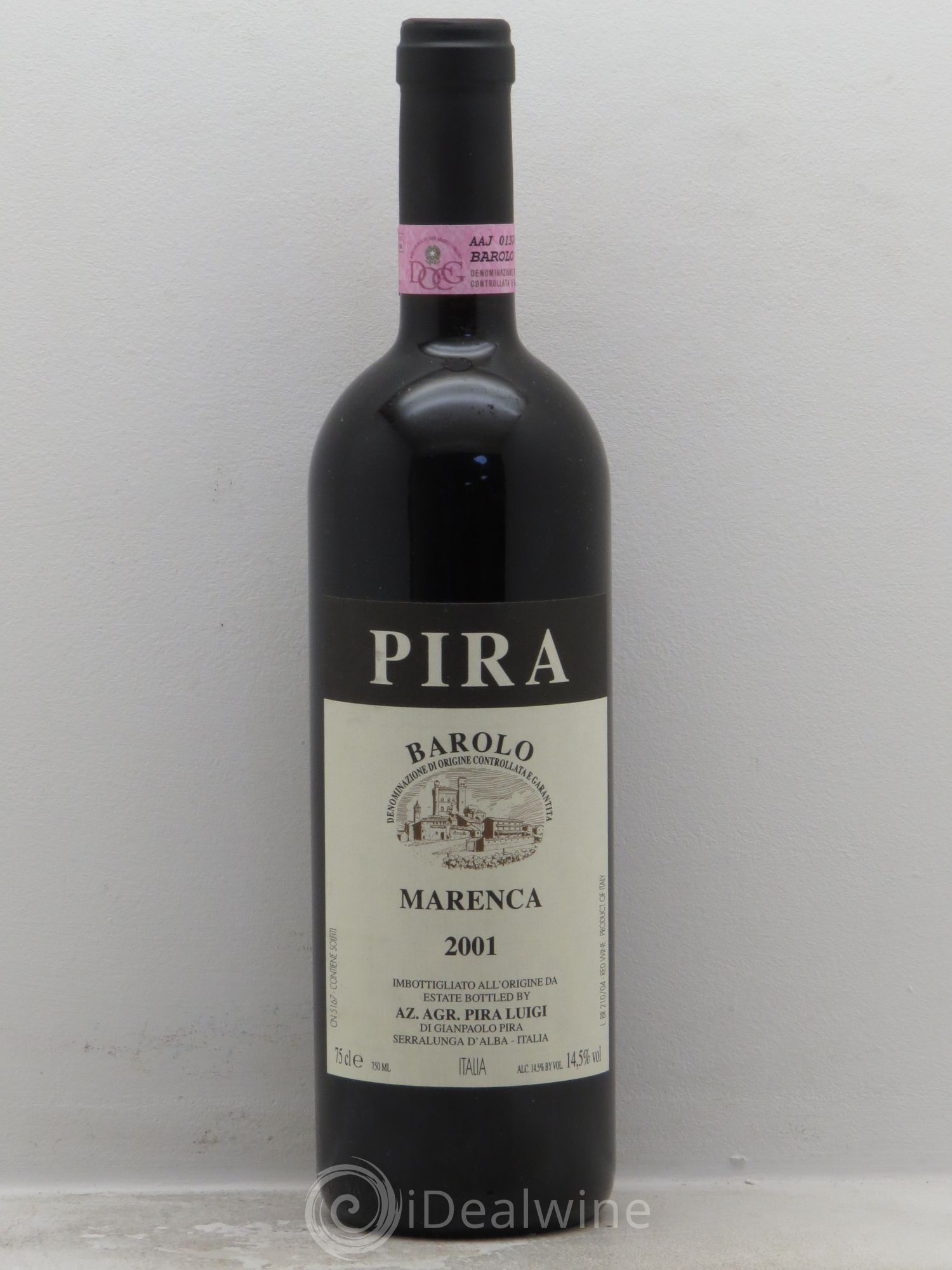 Barolo Luigi Pira Marenca 2001 - Posten von 1 Flasche - 0