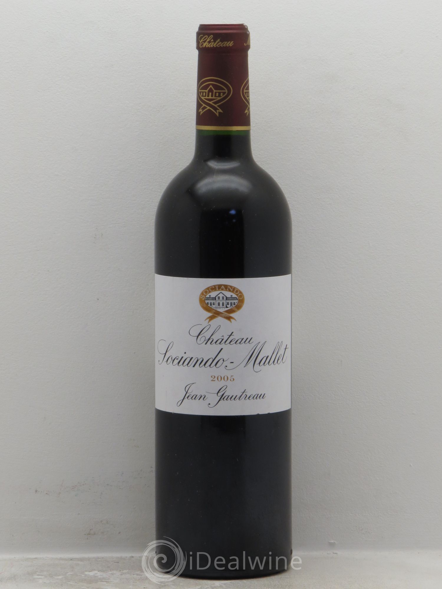 Château Sociando Mallet 2005 - Lot de 12 bouteilles - 0