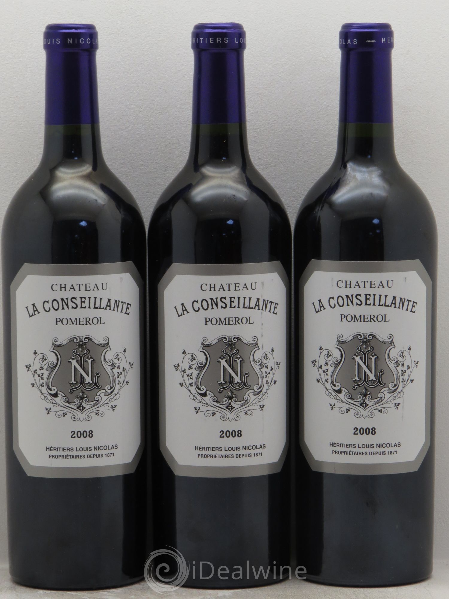 Château la Conseillante 2008 - Lot de 3 bouteilles - 0
