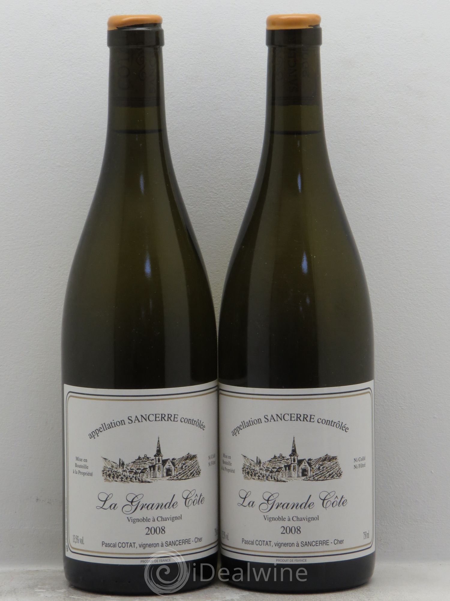 Sancerre la Grande Côte Pascal Cotat 2008 - Lotto di 2 bottiglie - 0