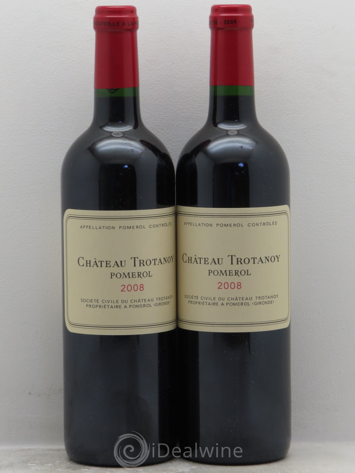 Château Trotanoy 2008 - Lot de 2 bouteilles - 0