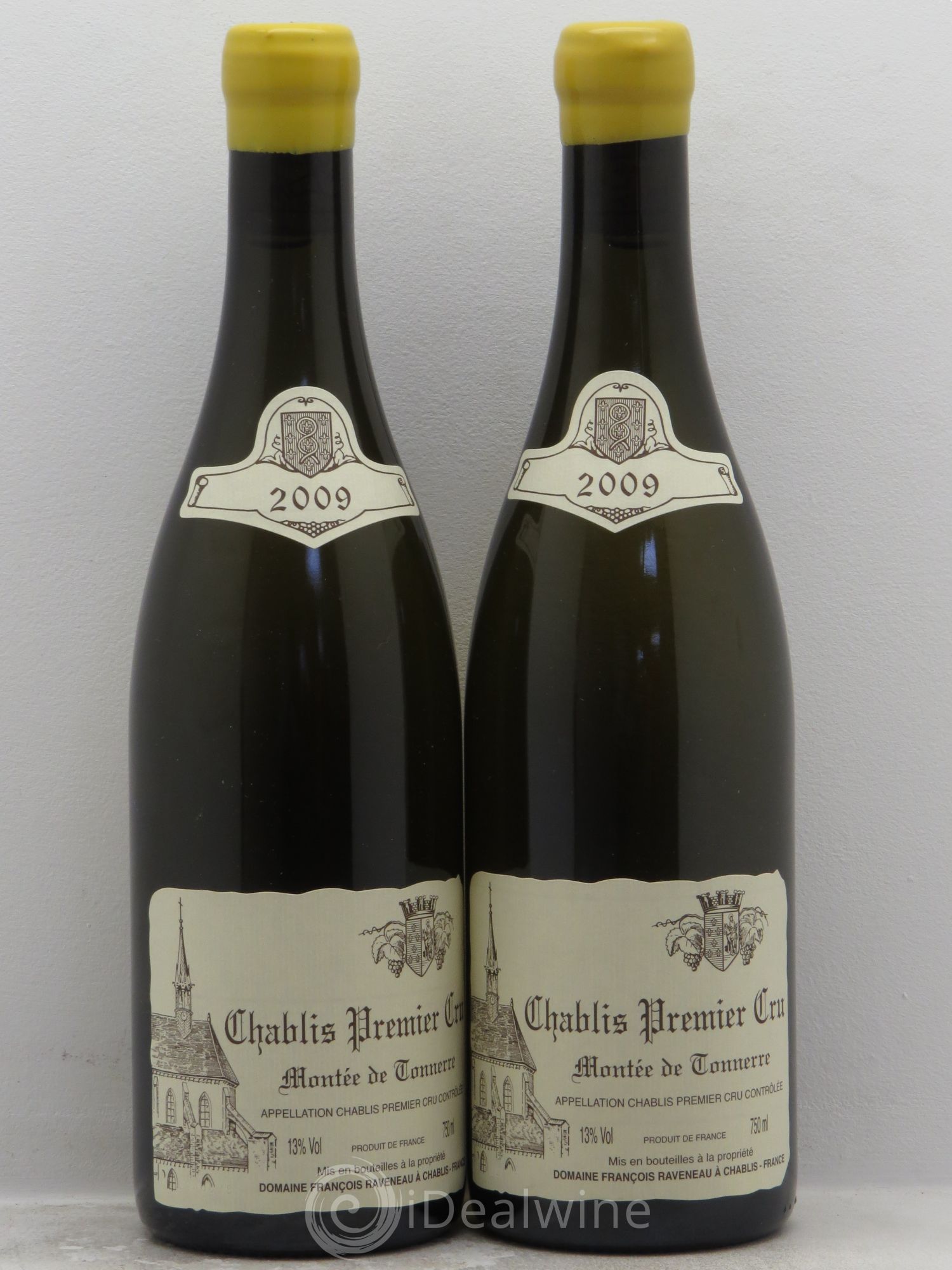 Chablis 1er Cru Montée de Tonnerre Raveneau (Domaine) 2009 - Lot de 2 bouteilles - 0