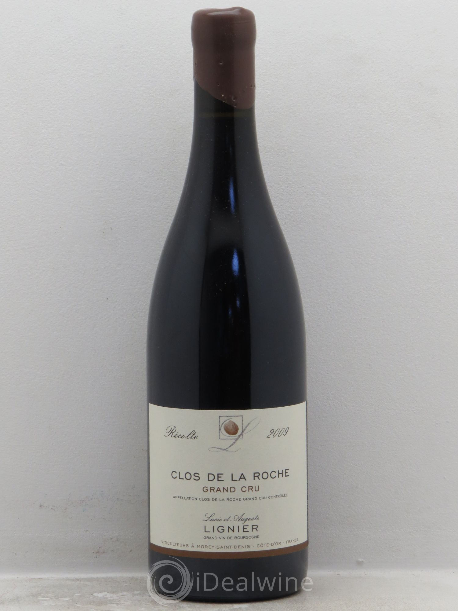 Clos de la Roche Grand Cru Lucie & Auguste Lignier 2009 - Lot de 1 bouteille - 0