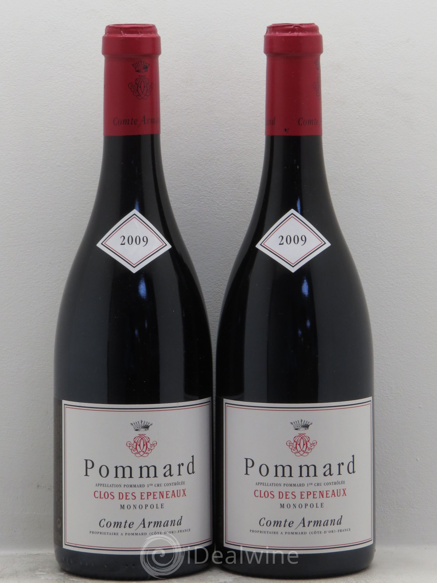 Pommard 1er Cru Clos des Epeneaux Comte Armand 2009 - Lot de 2 bouteilles - 0