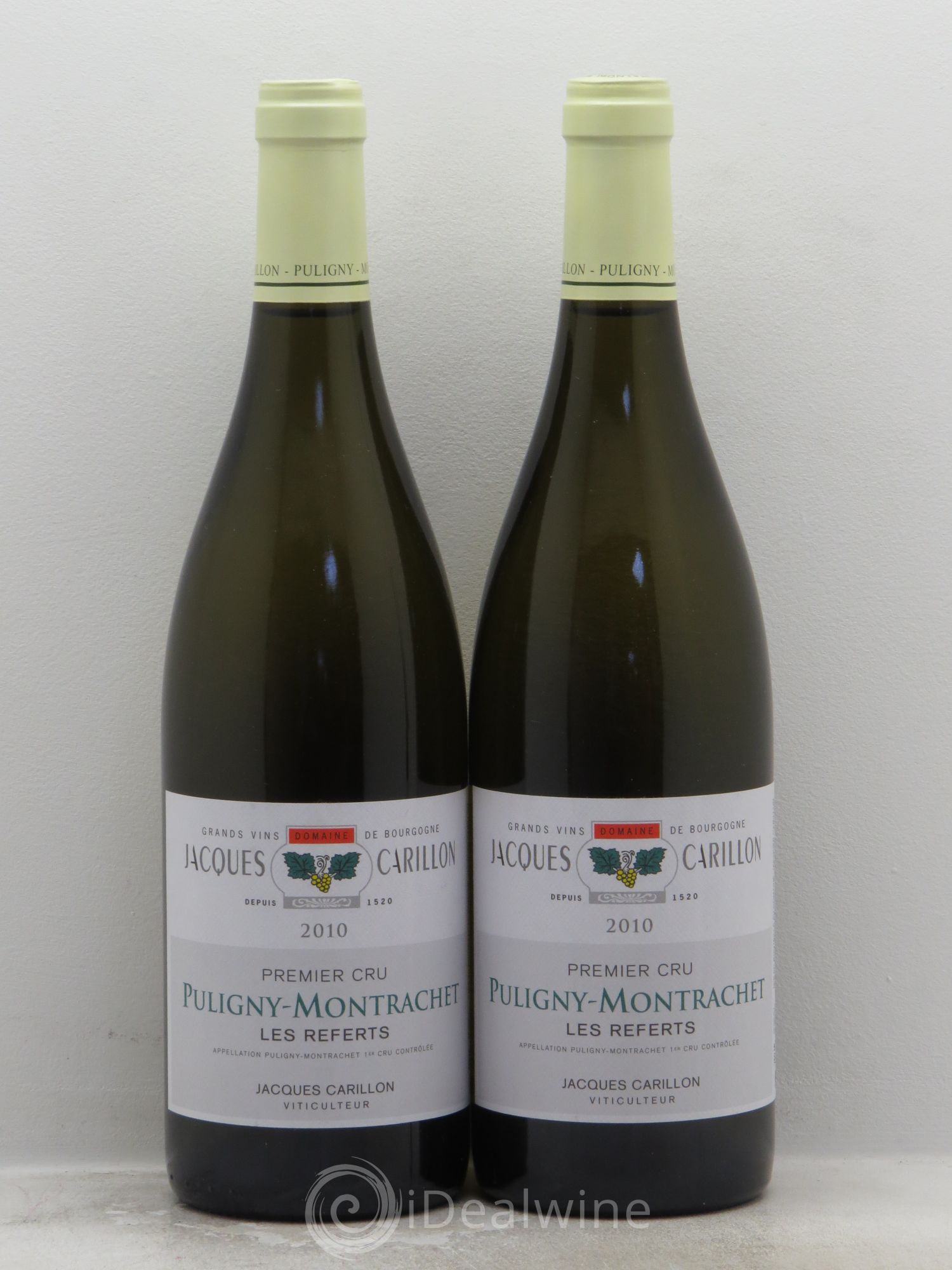 Puligny-Montrachet 1er Cru Jacques Carillon 2010 - Lot de 2 bouteilles - 0