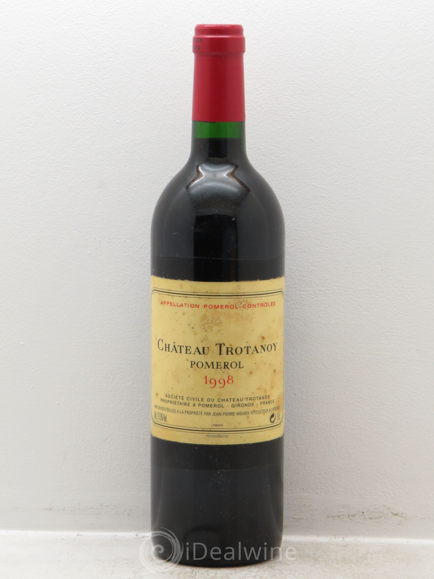 Château Trotanoy 1998 - Lot de 1 bouteille - 0