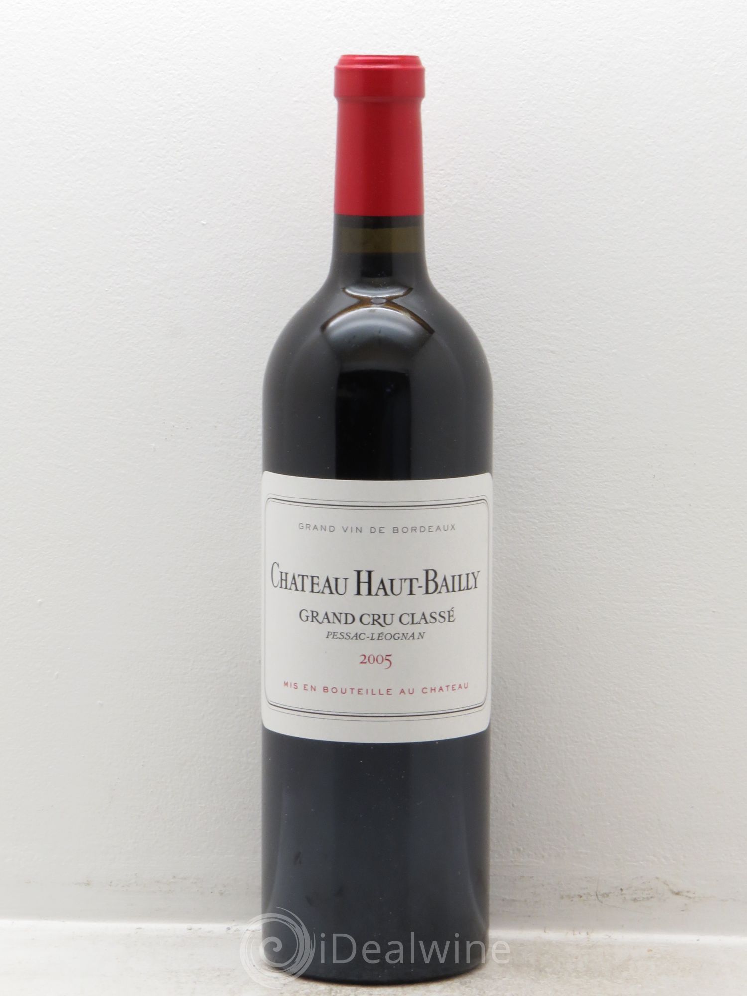 Château Haut-Bailly Cru Classé de Graves 2005 - Lot de 1 bouteille - 0