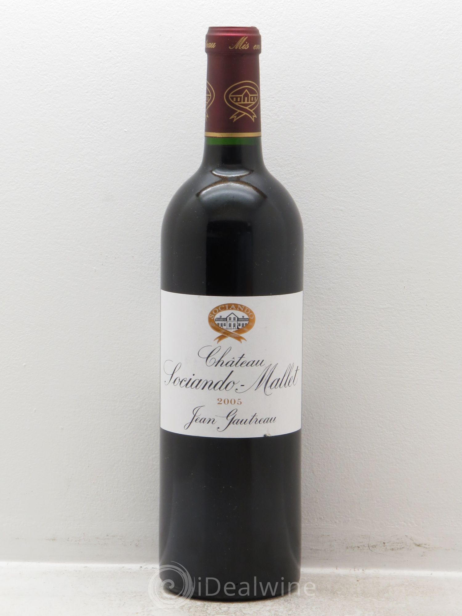 Château Sociando Mallet 2005 - Lot de 6 bouteilles - 0