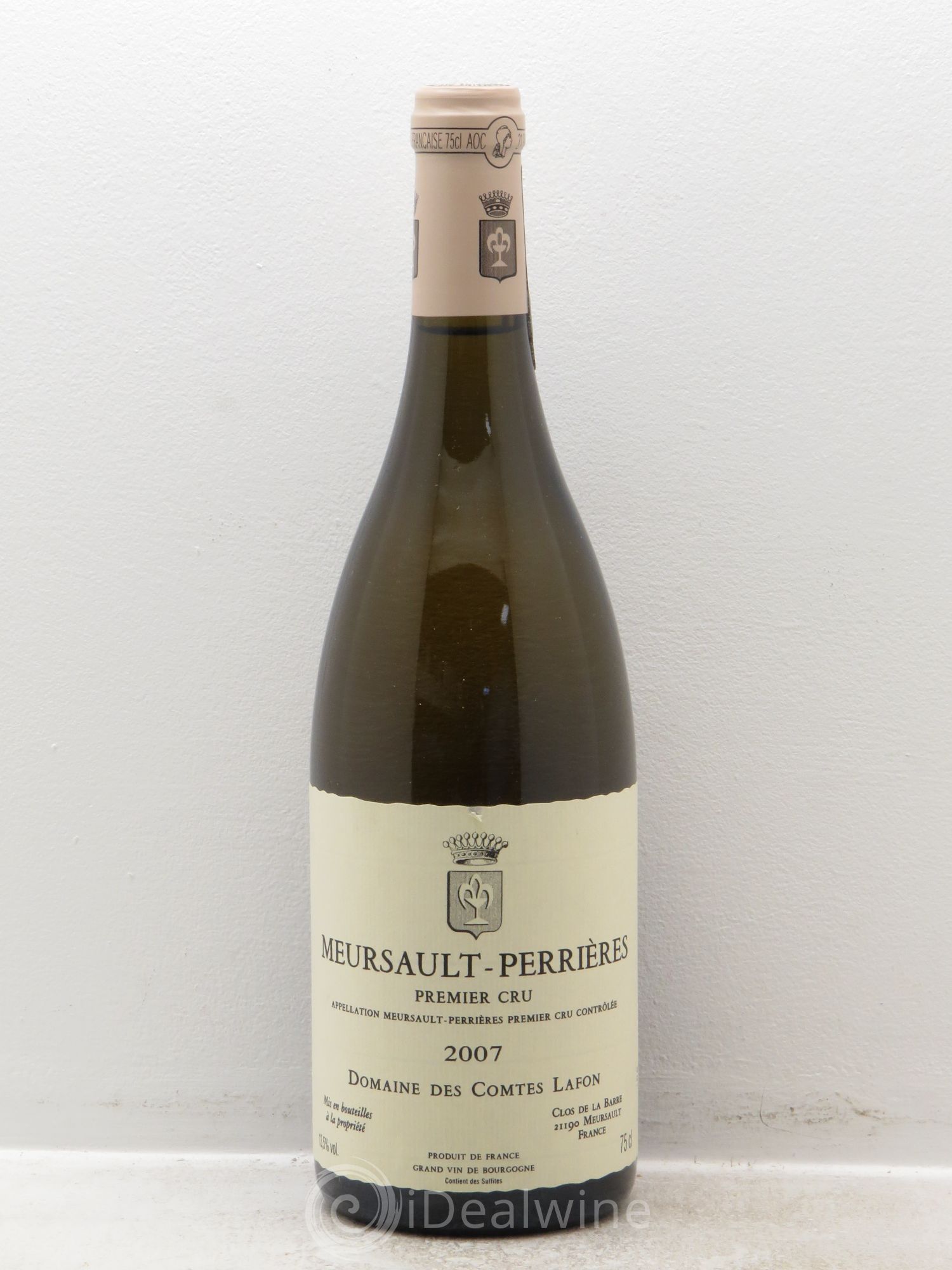 Meursault 1er Cru Perrières Comtes Lafon (Domaine des) 2007 - Lot de 1 bouteille - 0