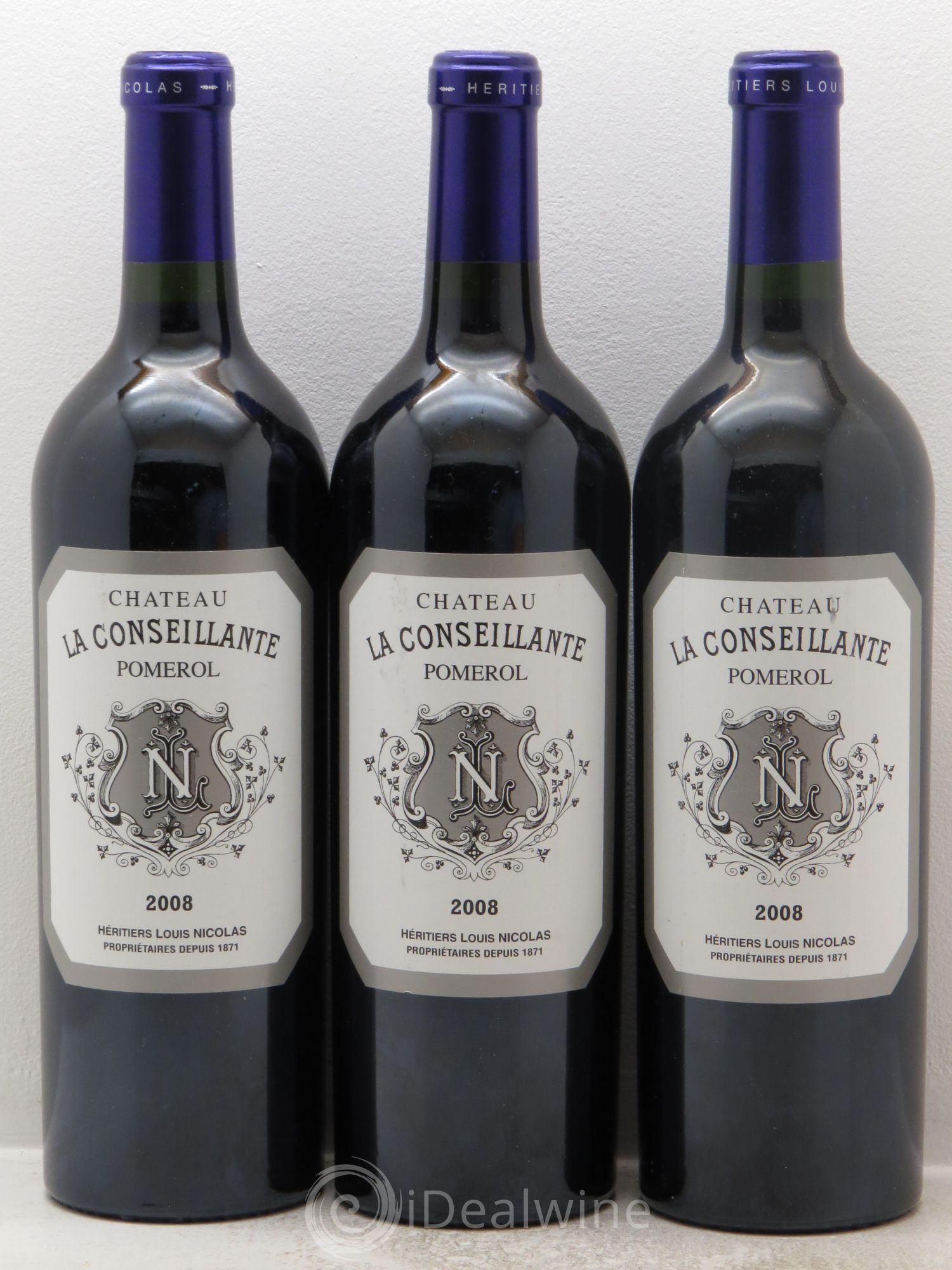 Château la Conseillante 2008 - Lot de 3 bouteilles - 0