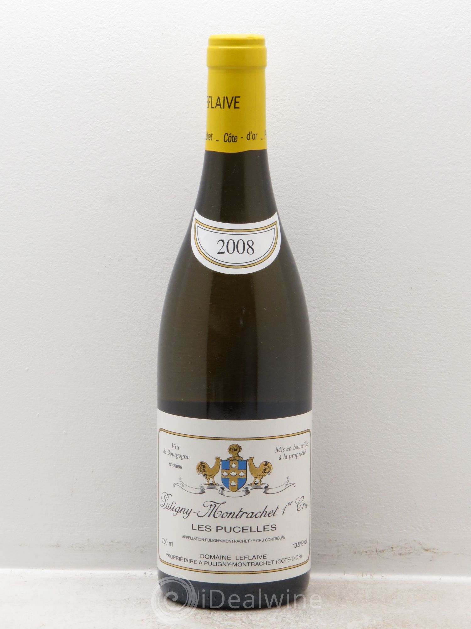 Puligny-Montrachet 1er Cru Les Pucelles Leflaive (Domaine) 2008 - Lot de 1 bouteille - 0