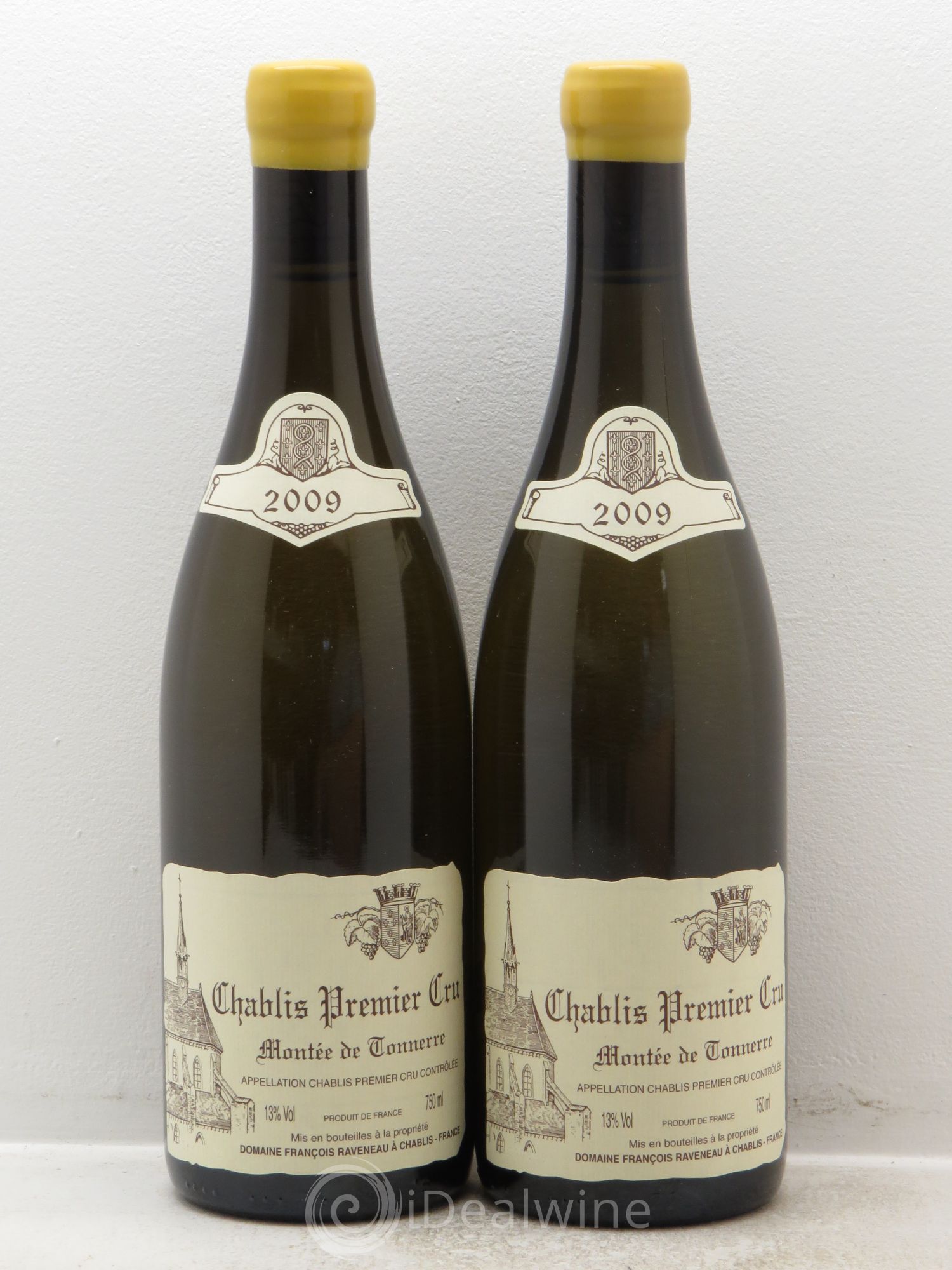 Chablis 1er Cru Montée de Tonnerre Raveneau (Domaine) 2009 - Lot de 2 bouteilles - 0