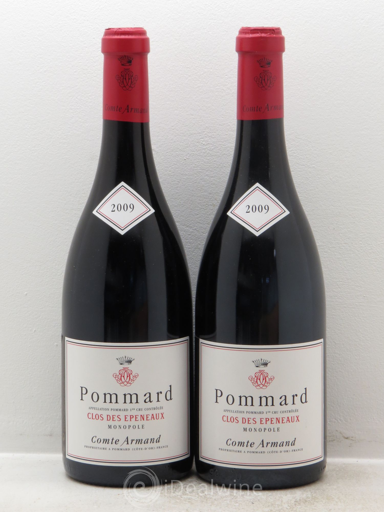 Pommard 1er Cru Clos des Epeneaux Comte Armand 2009 - Lot de 2 bouteilles - 0