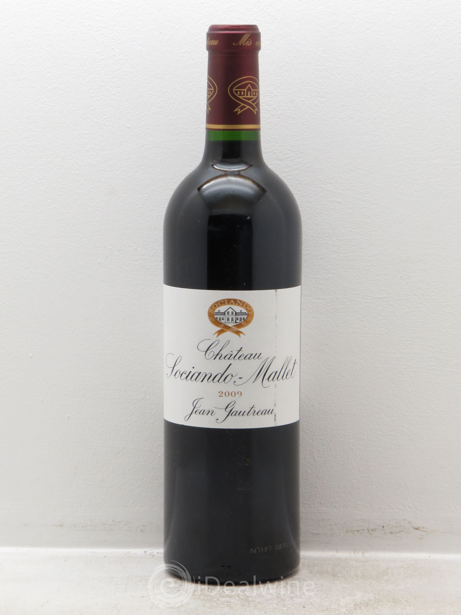 Château Sociando Mallet 2009 - Lot de 6 bouteilles - 0