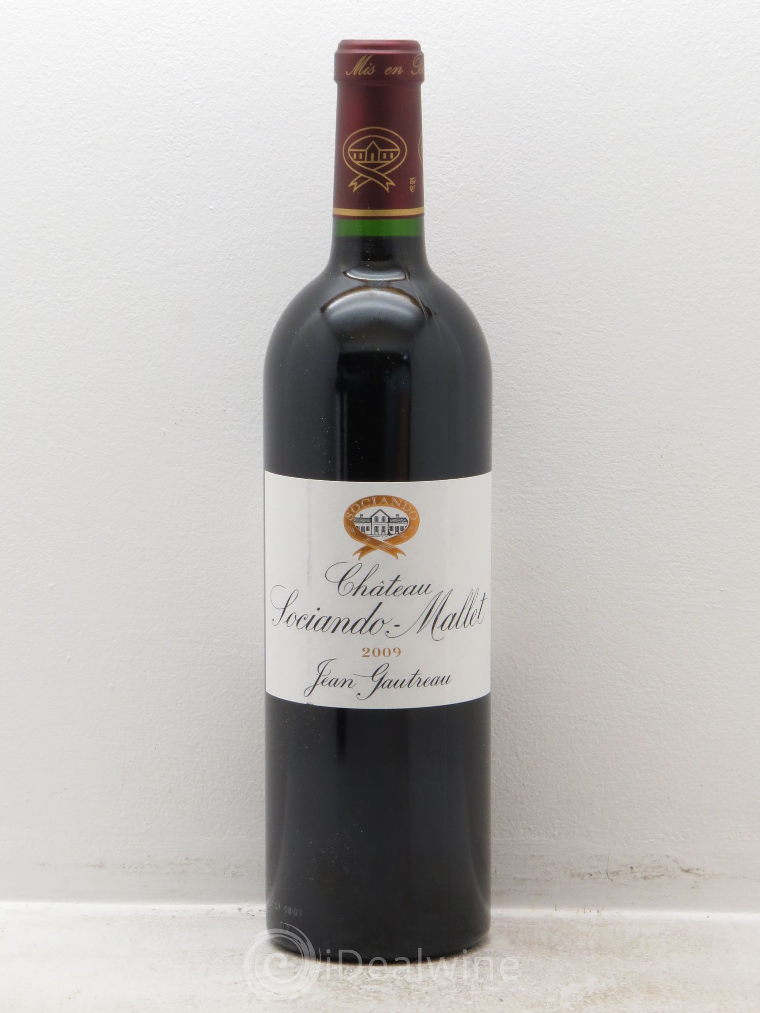 Château Sociando Mallet 2009 - Lot de 6 bouteilles - 0