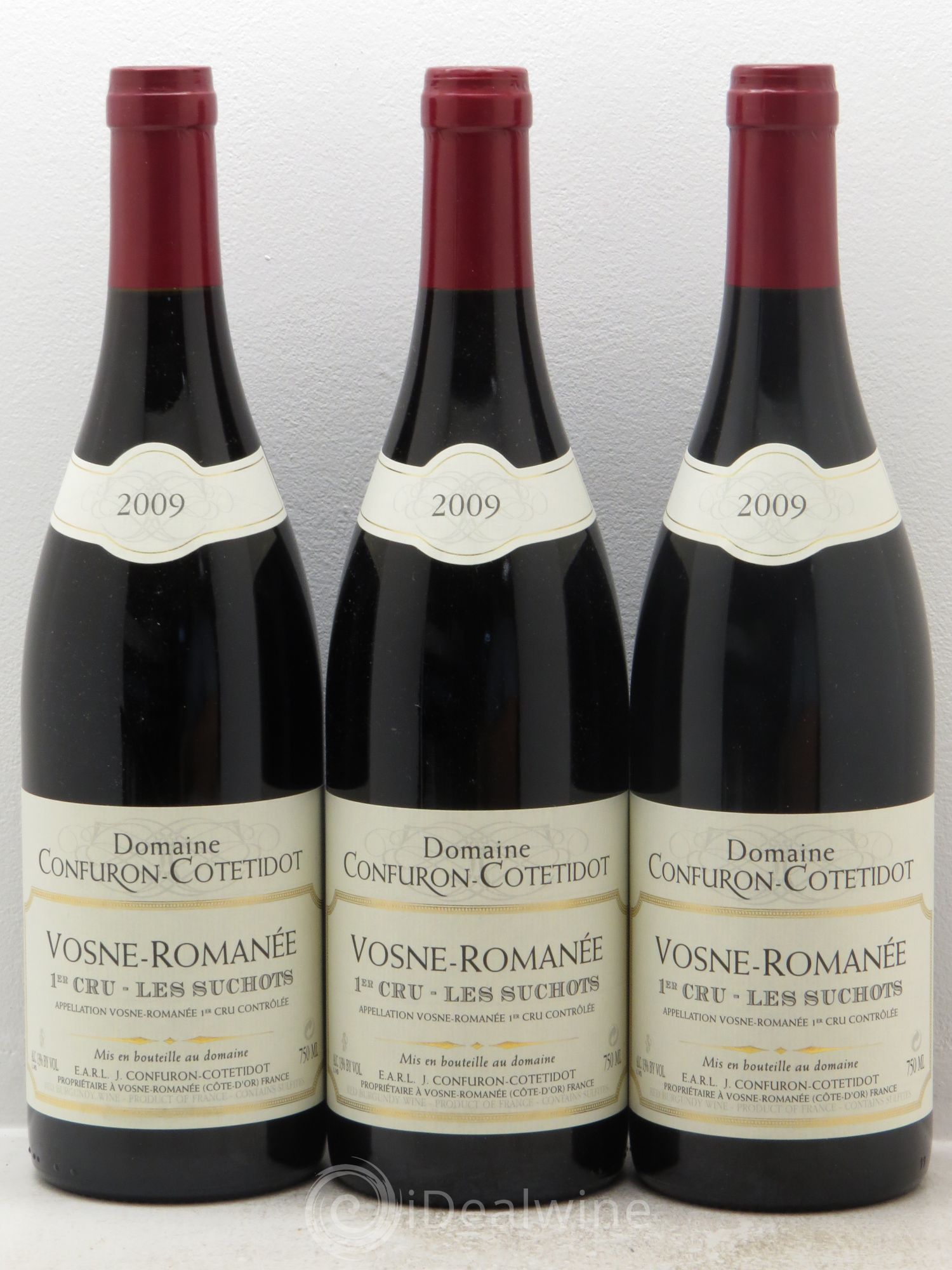 Vosne-Romanée 1er Cru Les Suchots Confuron-Cotetidot 2009 - Lot de 3 bouteilles - 0