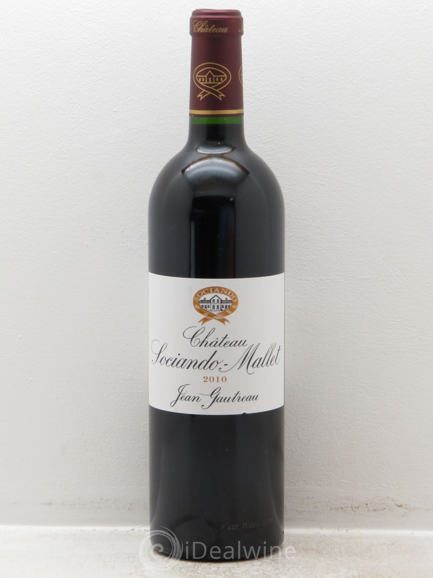 Château Sociando Mallet 2010 - Lot de 6 bouteilles - 0