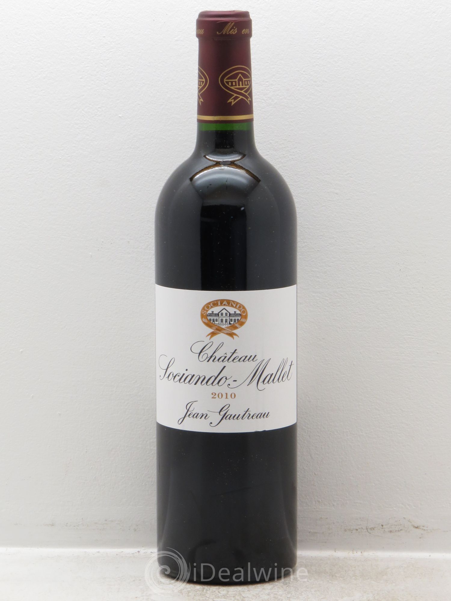 Château Sociando Mallet 2010 - Lot de 6 bouteilles - 0
