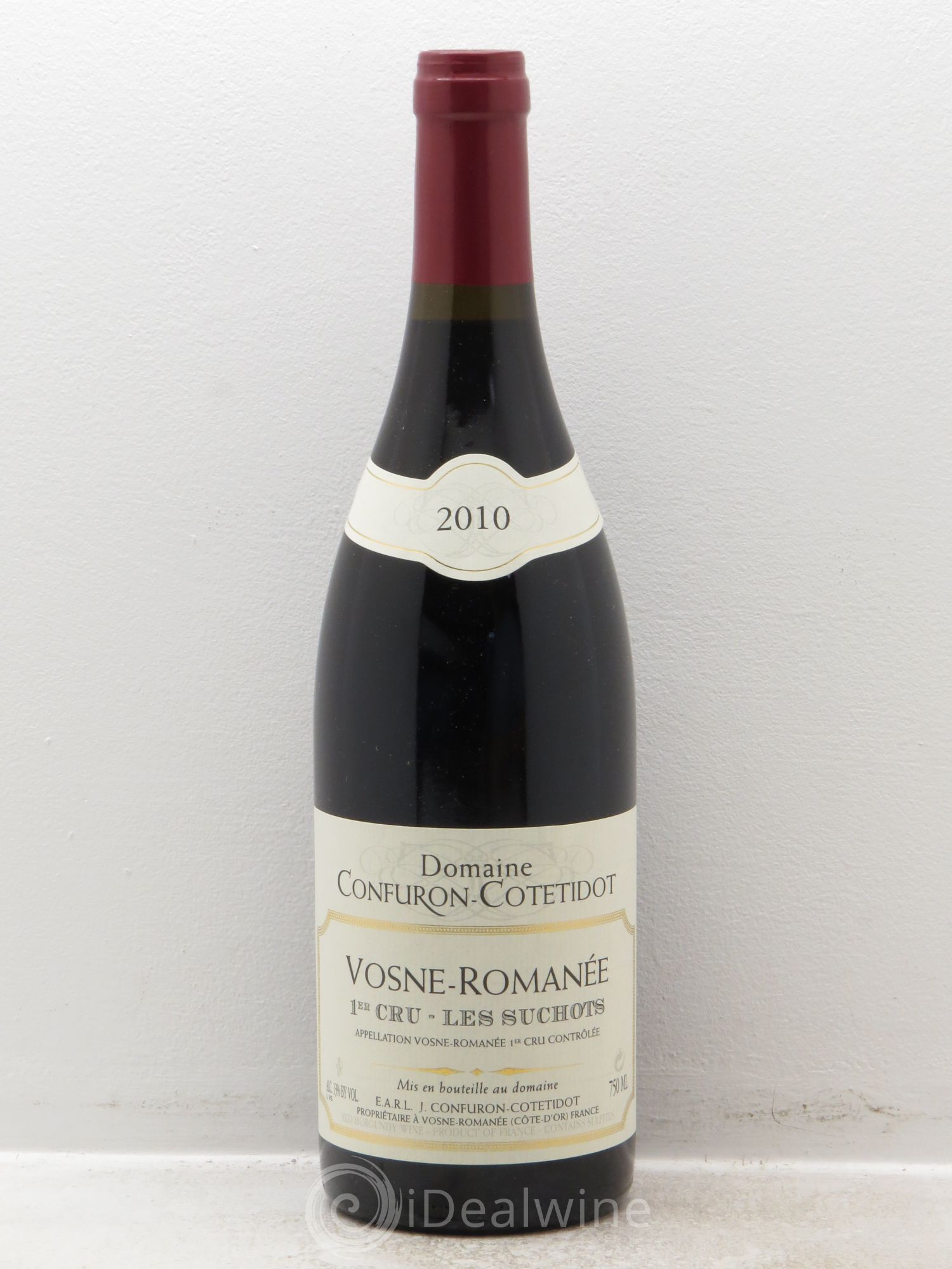 Vosne-Romanée 1er Cru Les Suchots Confuron-Cotetidot 2010 - Lot de 1 bouteille - 0