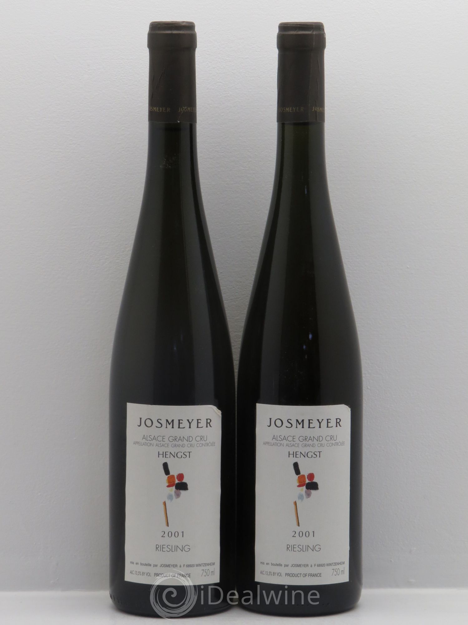Alsace Riesling Grand Cru Hengst Josmeyer (Domaine) 2001 - Lot de 2 bouteilles - 0