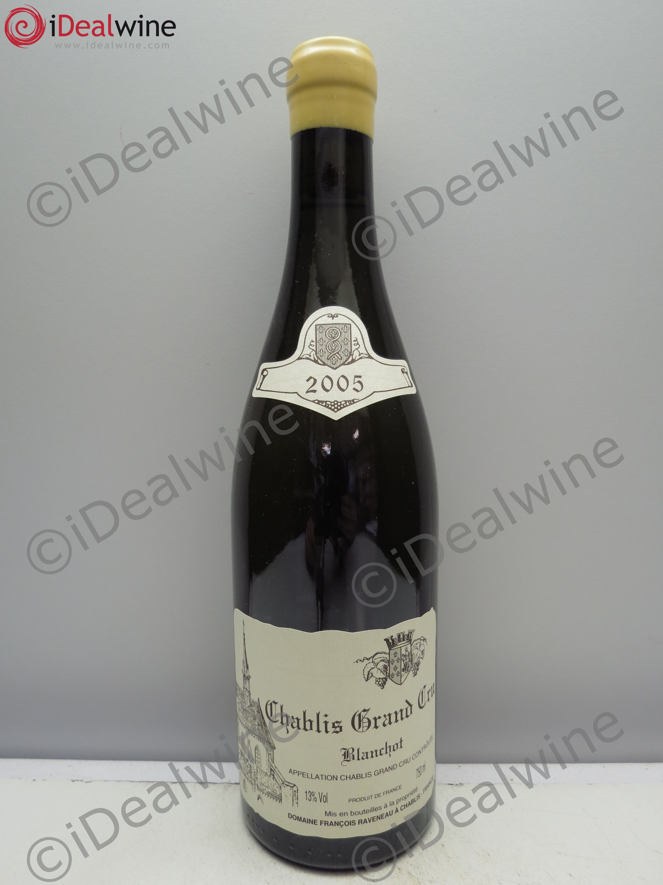 Chablis Grand Cru Blanchot Raveneau (Domaine) 2005 - Lot de 1 bouteille - 0
