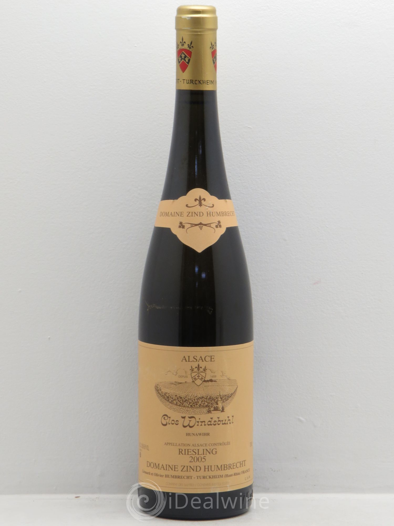 Alsace Riesling Clos Windsbuhl Zind-Humbrecht (Domaine) 2005 - Lot de 1 bouteille - 0