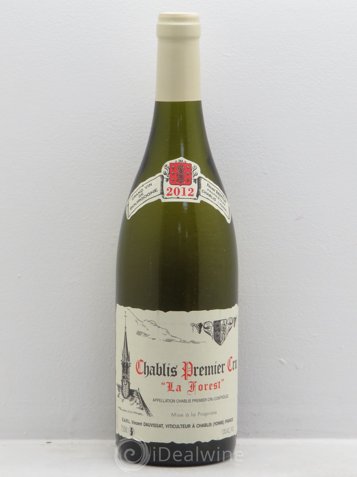 Chablis 1er Cru La Forest Vincent Dauvissat (Domaine) 2012 - Lot de 6 bouteilles - 0