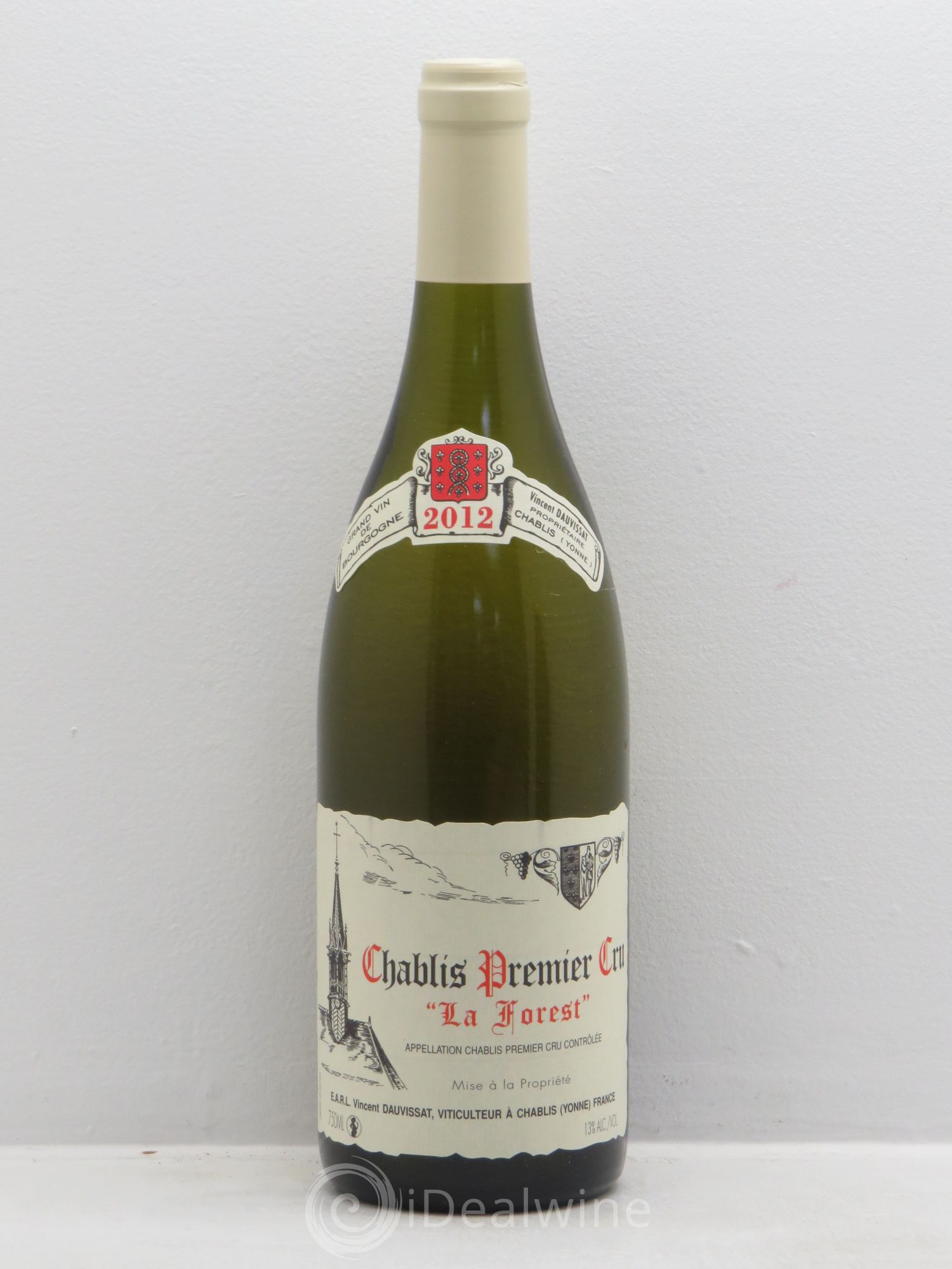 Chablis 1er Cru La Forest Vincent Dauvissat (Domaine) 2012 - Lot de 1 bouteille - 0