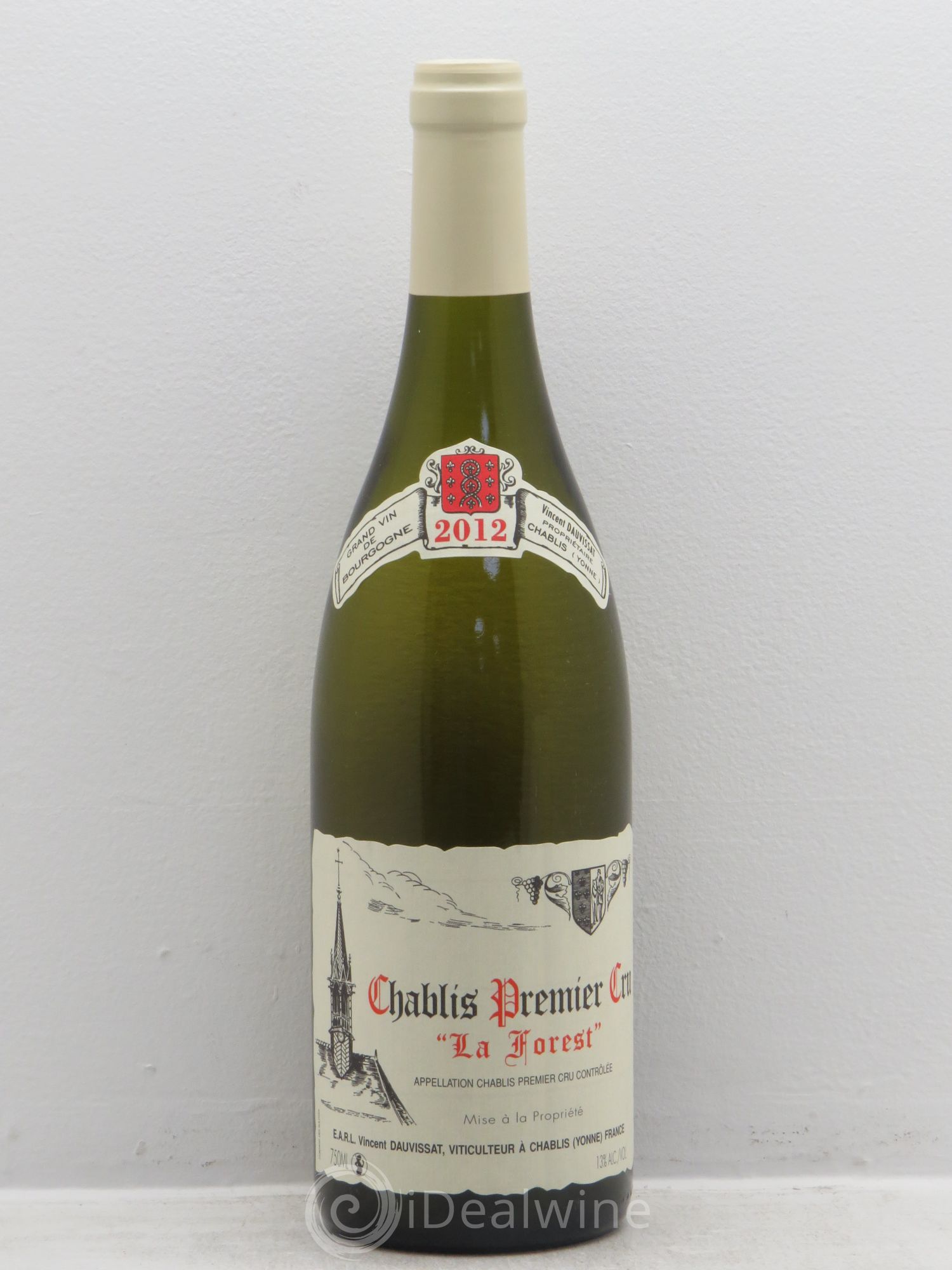 Chablis 1er Cru La Forest Vincent Dauvissat (Domaine) 2012 - Lot de 1 bouteille - 0