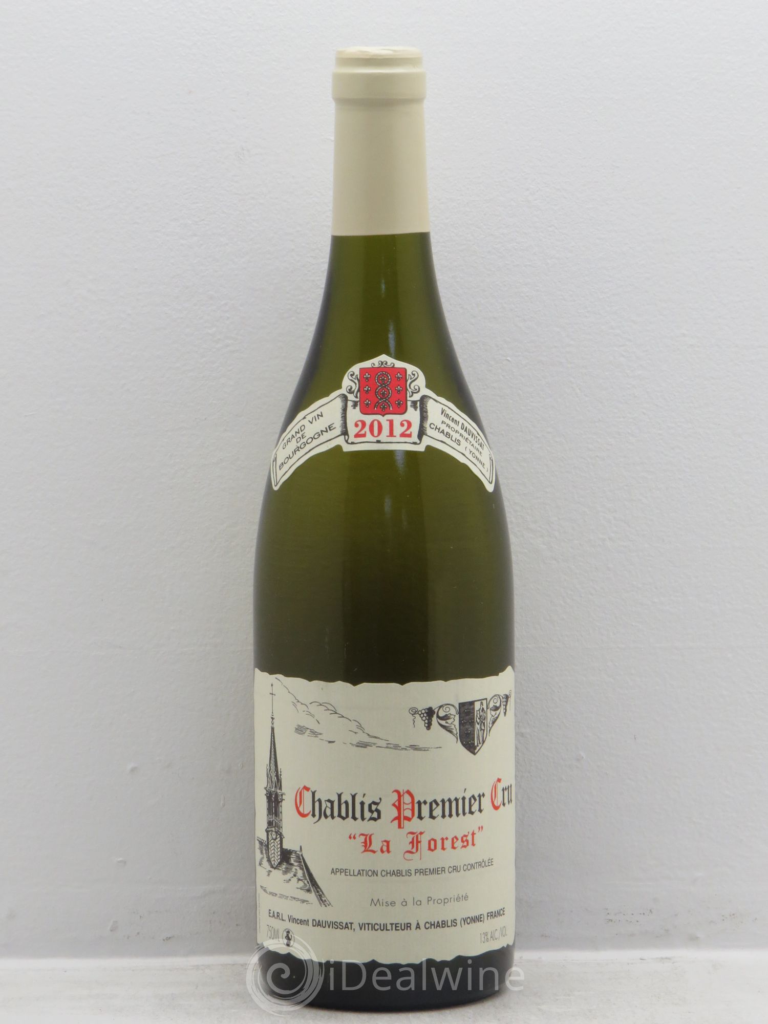Chablis 1er Cru La Forest Vincent Dauvissat (Domaine) 2012 - Lot de 1 bouteille - 0