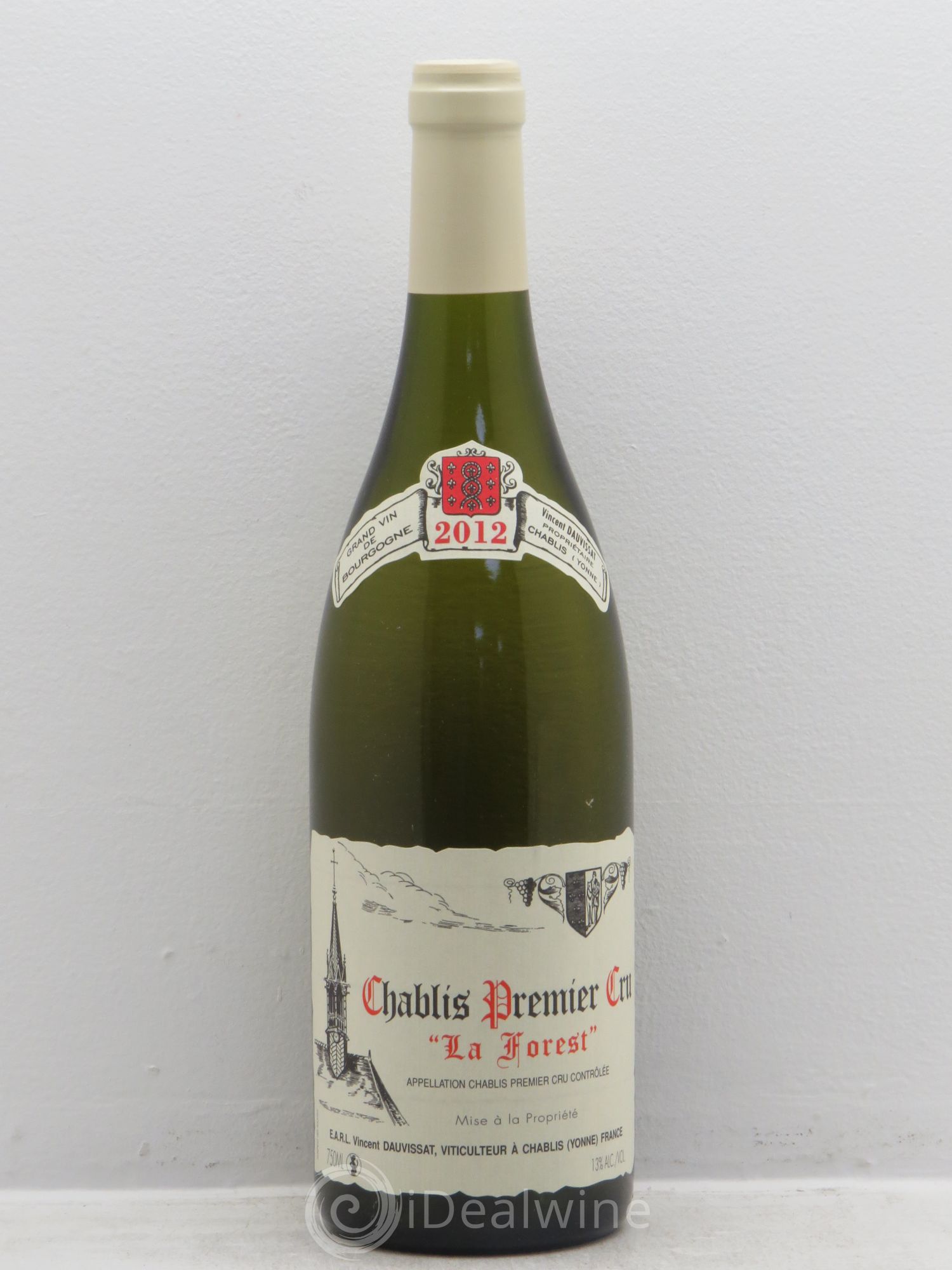 Chablis 1er Cru La Forest Vincent Dauvissat (Domaine) 2012 - Lot de 1 bouteille - 0