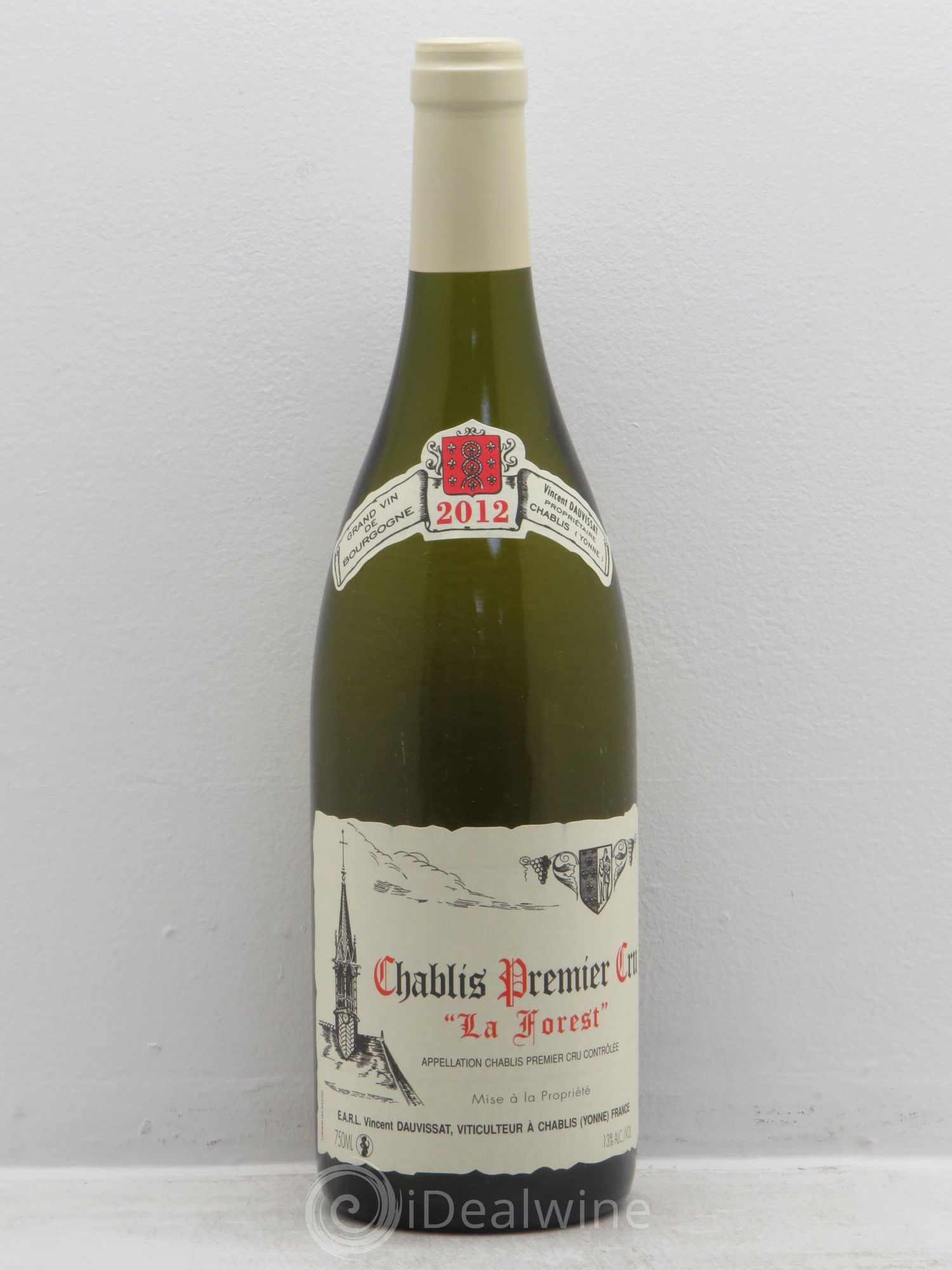 Chablis 1er Cru La Forest Vincent Dauvissat (Domaine) 2012 - Lot de 1 bouteille - 0