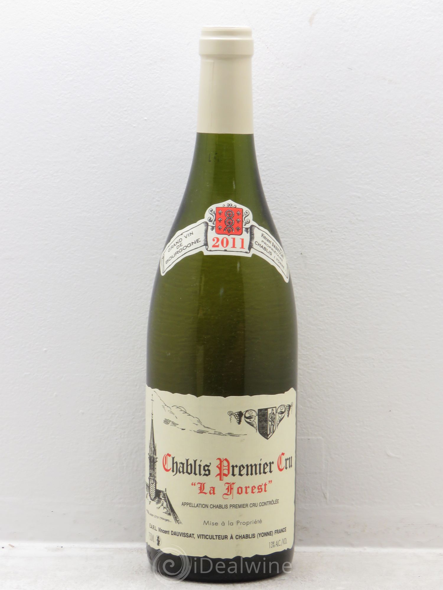 Chablis 1er Cru La Forest Vincent Dauvissat (Domaine) 2011 - Lot de 1 bouteille - 0