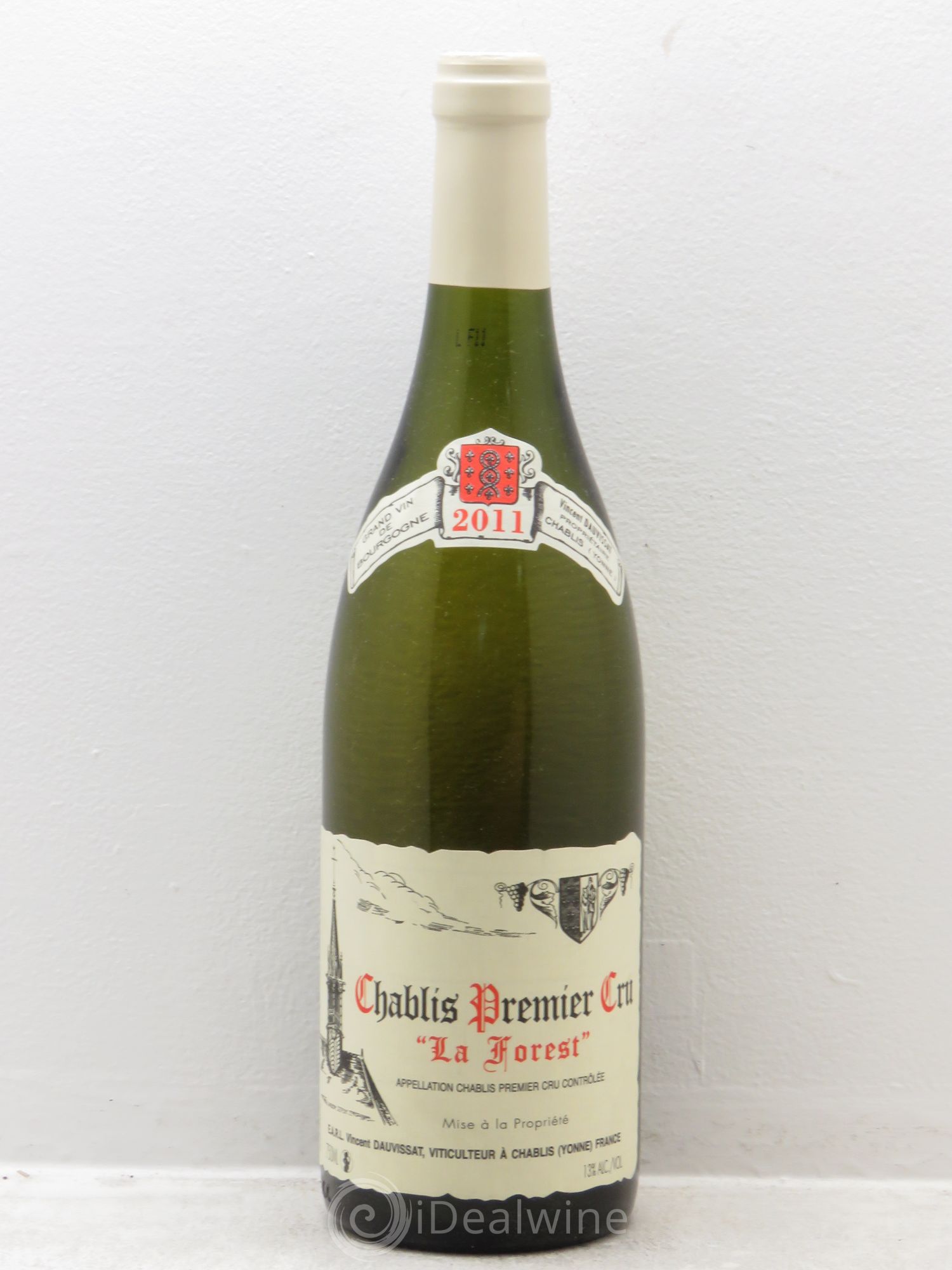 Chablis 1er Cru La Forest Vincent Dauvissat (Domaine) 2011 - Lot de 1 bouteille - 0