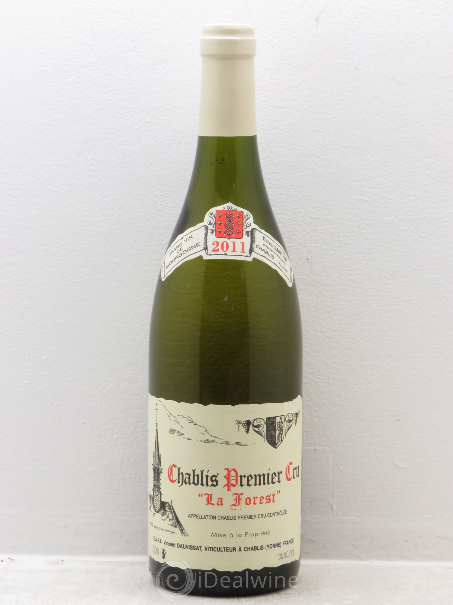 Chablis 1er Cru La Forest Vincent Dauvissat (Domaine) 2011 - Lot de 1 bouteille - 0