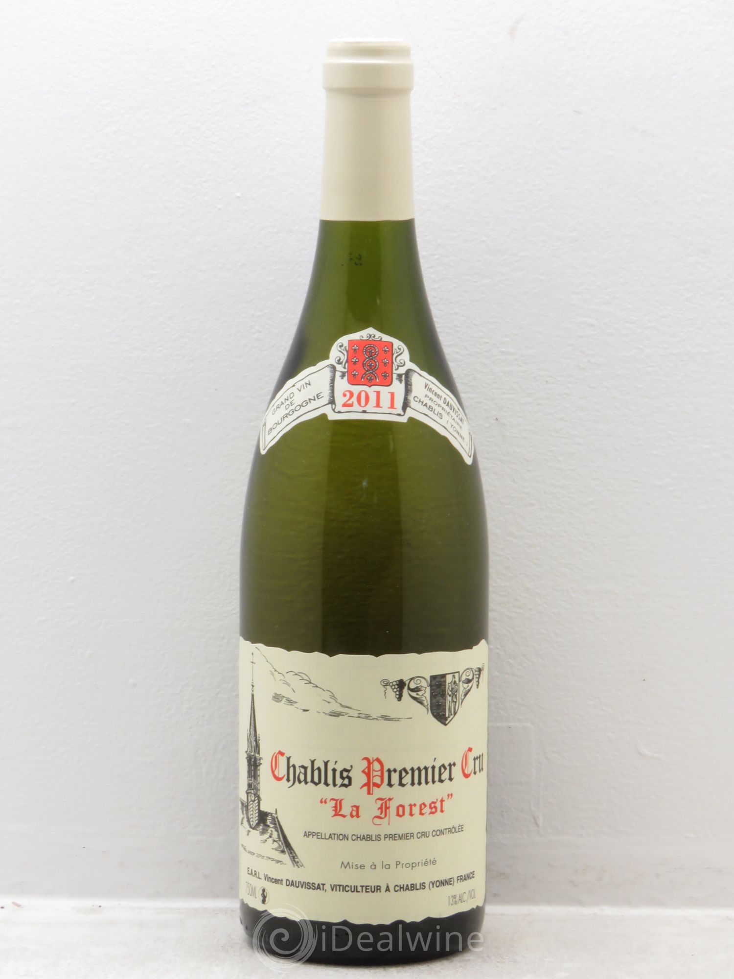 Chablis 1er Cru La Forest Vincent Dauvissat (Domaine) 2011 - Lot de 1 bouteille - 0