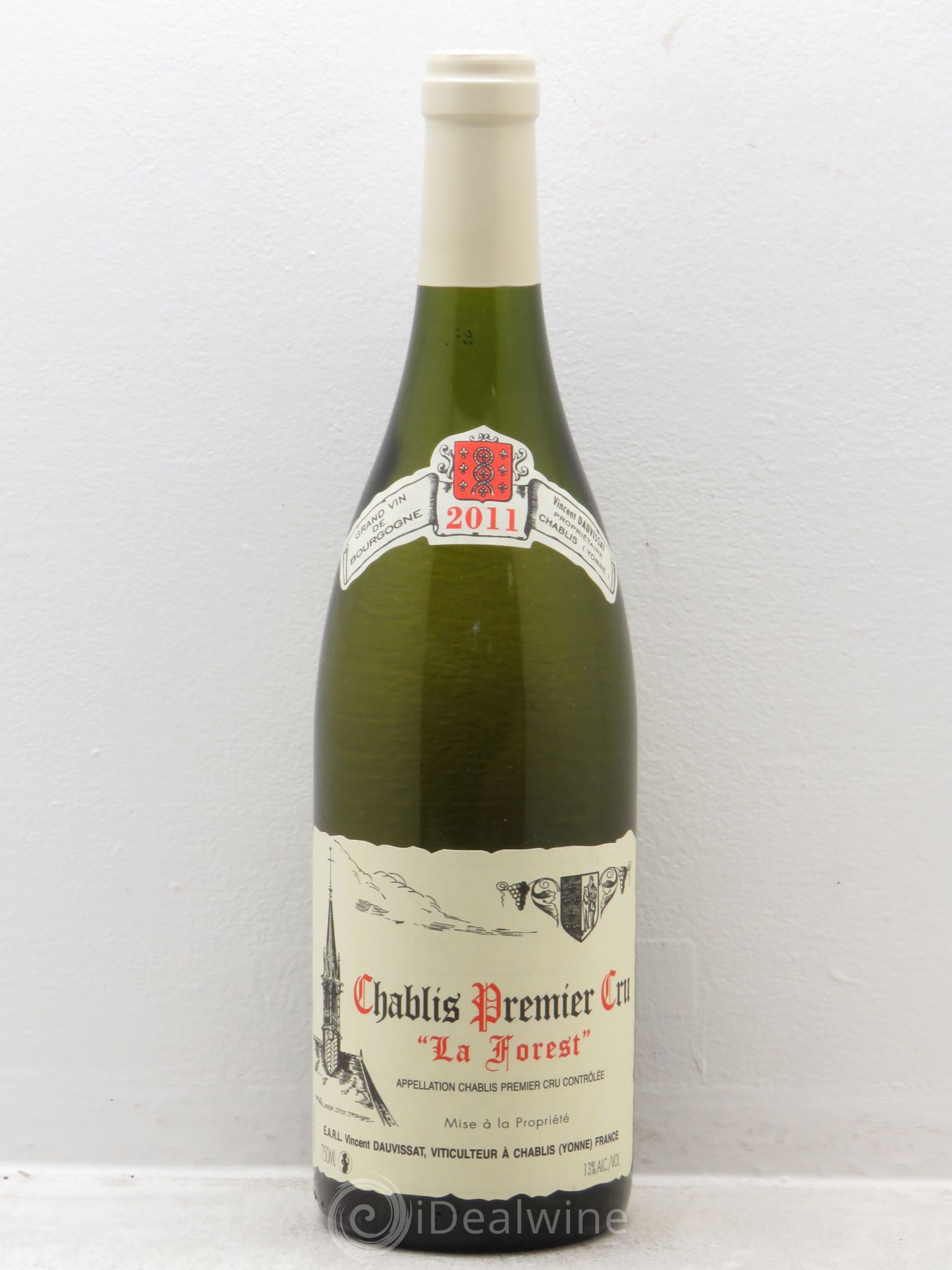 Chablis 1er Cru La Forest Vincent Dauvissat (Domaine) 2011 - Lot de 1 bouteille - 0