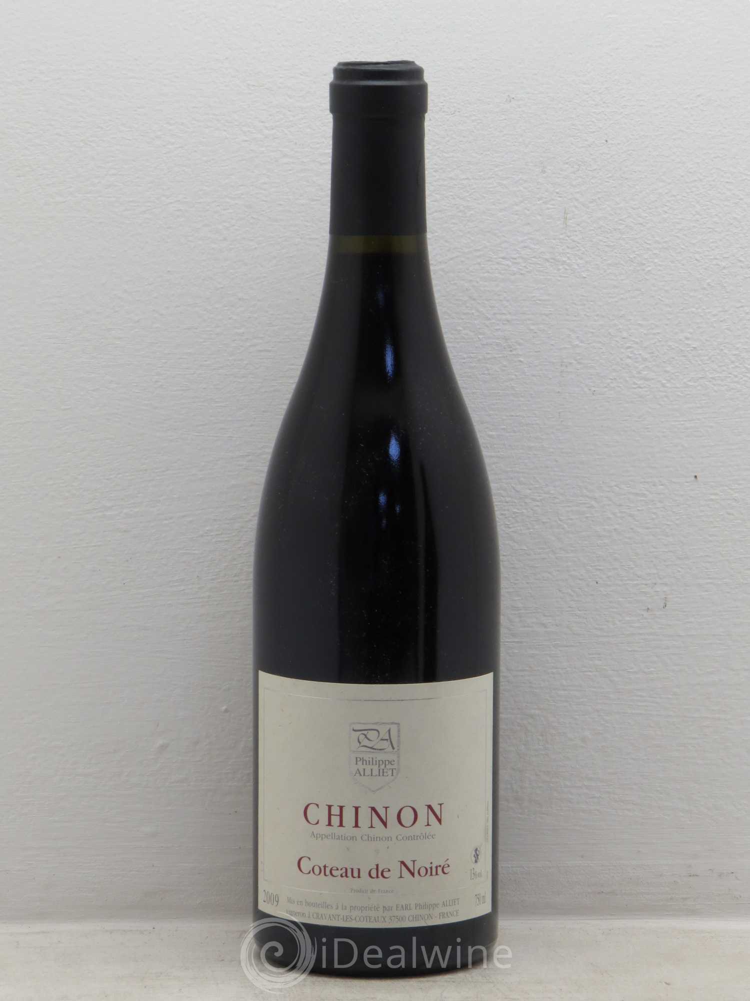 Chinon Coteau de Noiré Philippe Alliet 2009 - Lot de 1 bouteille - 0