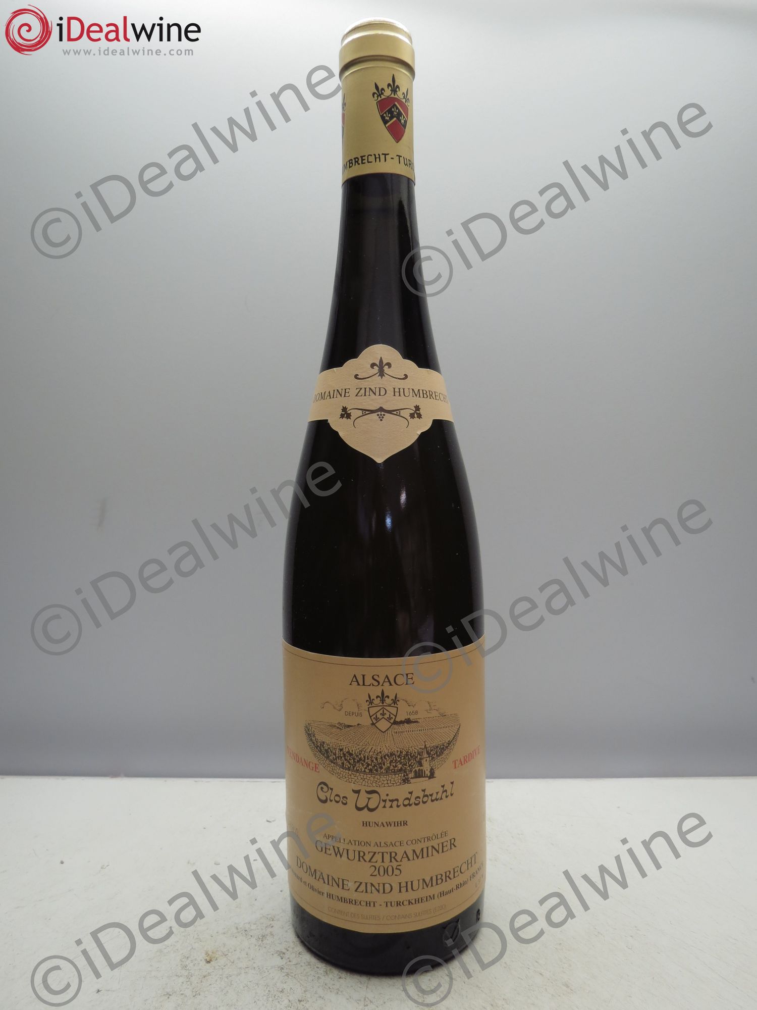 Alsace Gewurztraminer Vendanges Tardives Zind-Humbrecht (Domaine) Clos Windsbuhl 2005 - Lotto di 1 bottiglia - 0