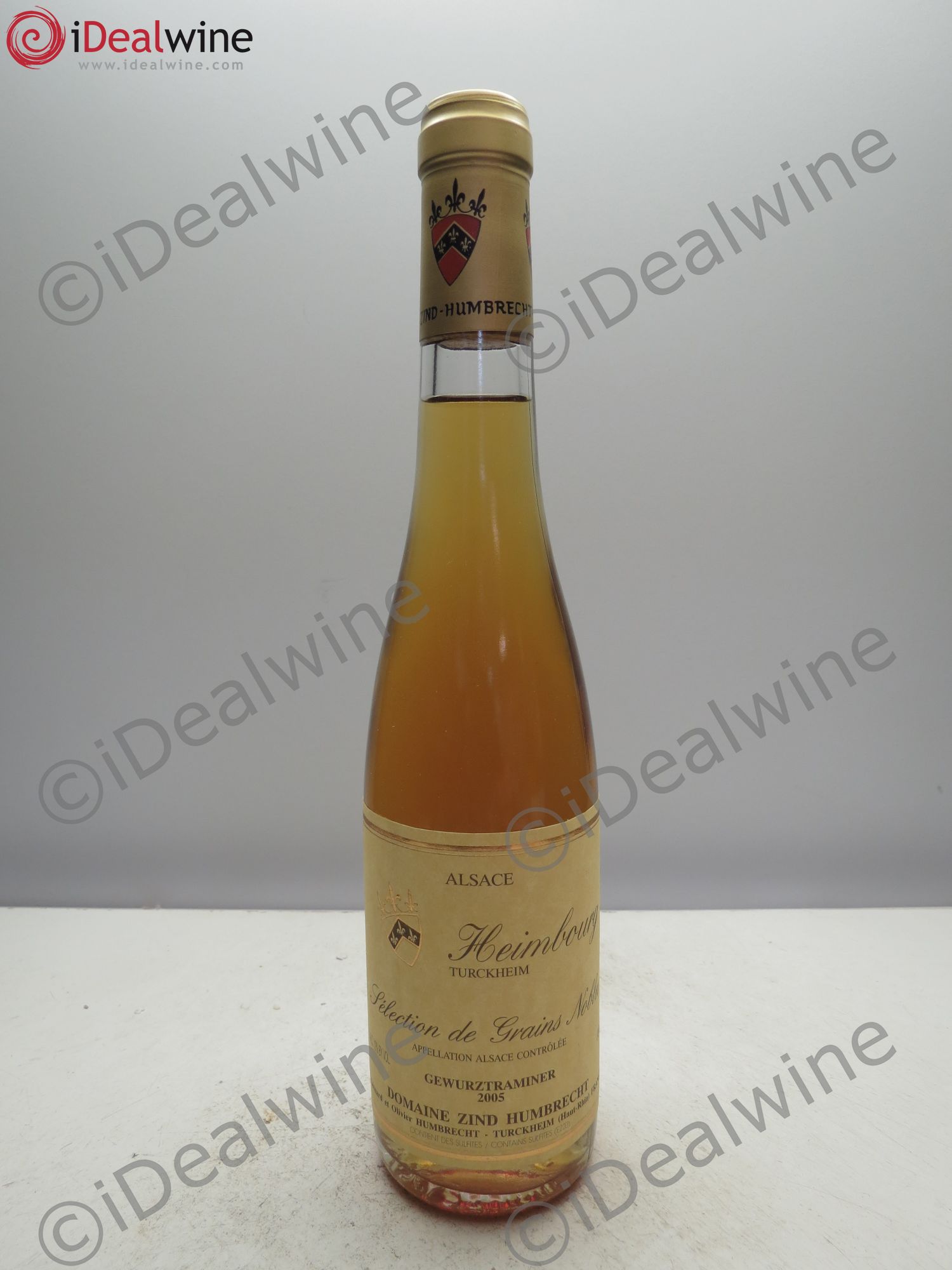Alsace Gewurztraminer Sélection de Grains Nobles Zind-Humbrecht (Domaine) Heimbourg 2005 - Lotto di 1 mezza bottiglia - 0