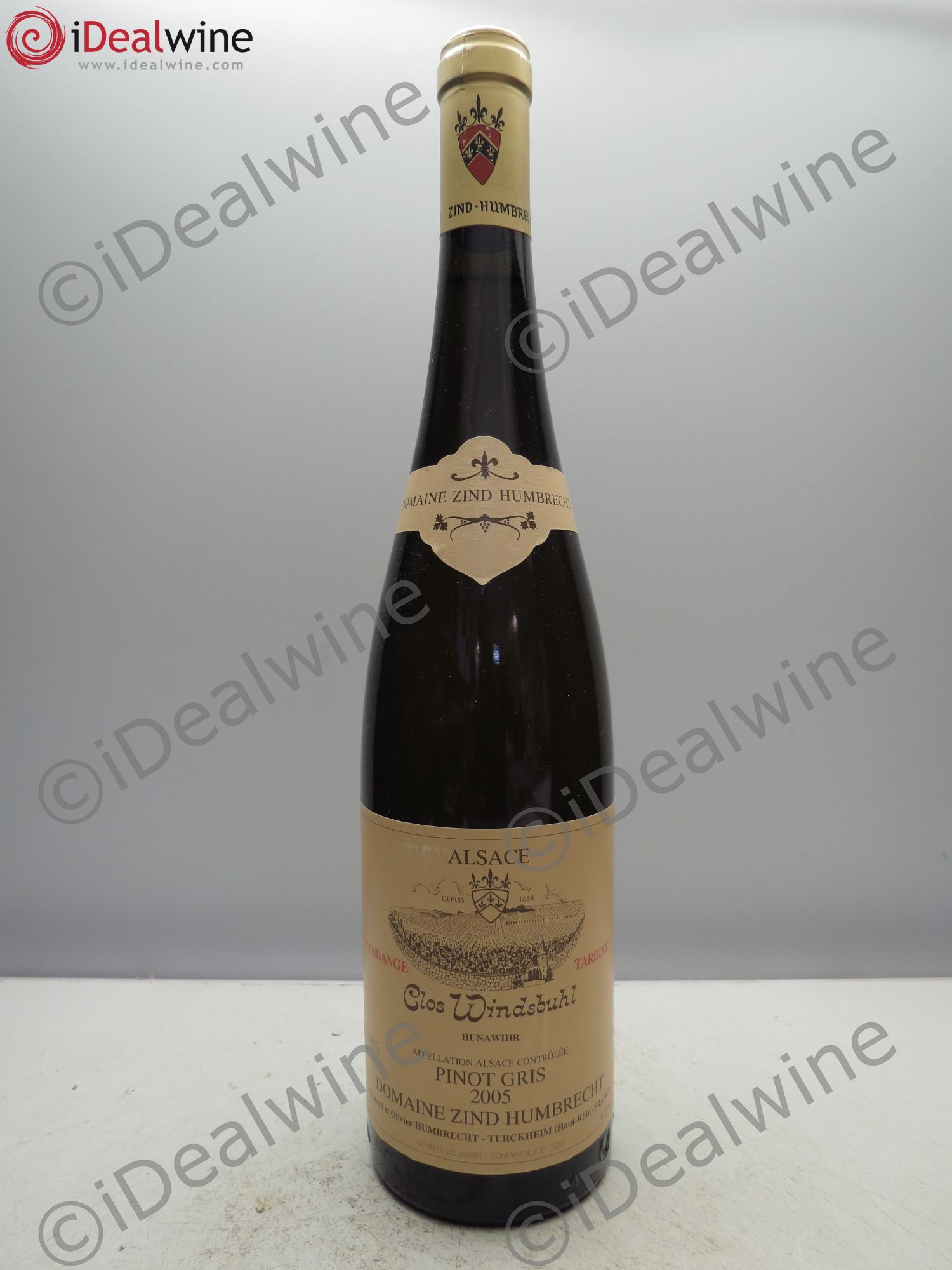Alsace Pinot Gris (anciennement Tokay) Vendanges Tardives Clos Windsbuhl Zind-Humbrecht (Domaine) 2005 - Lotto di 1 bottiglia - 0