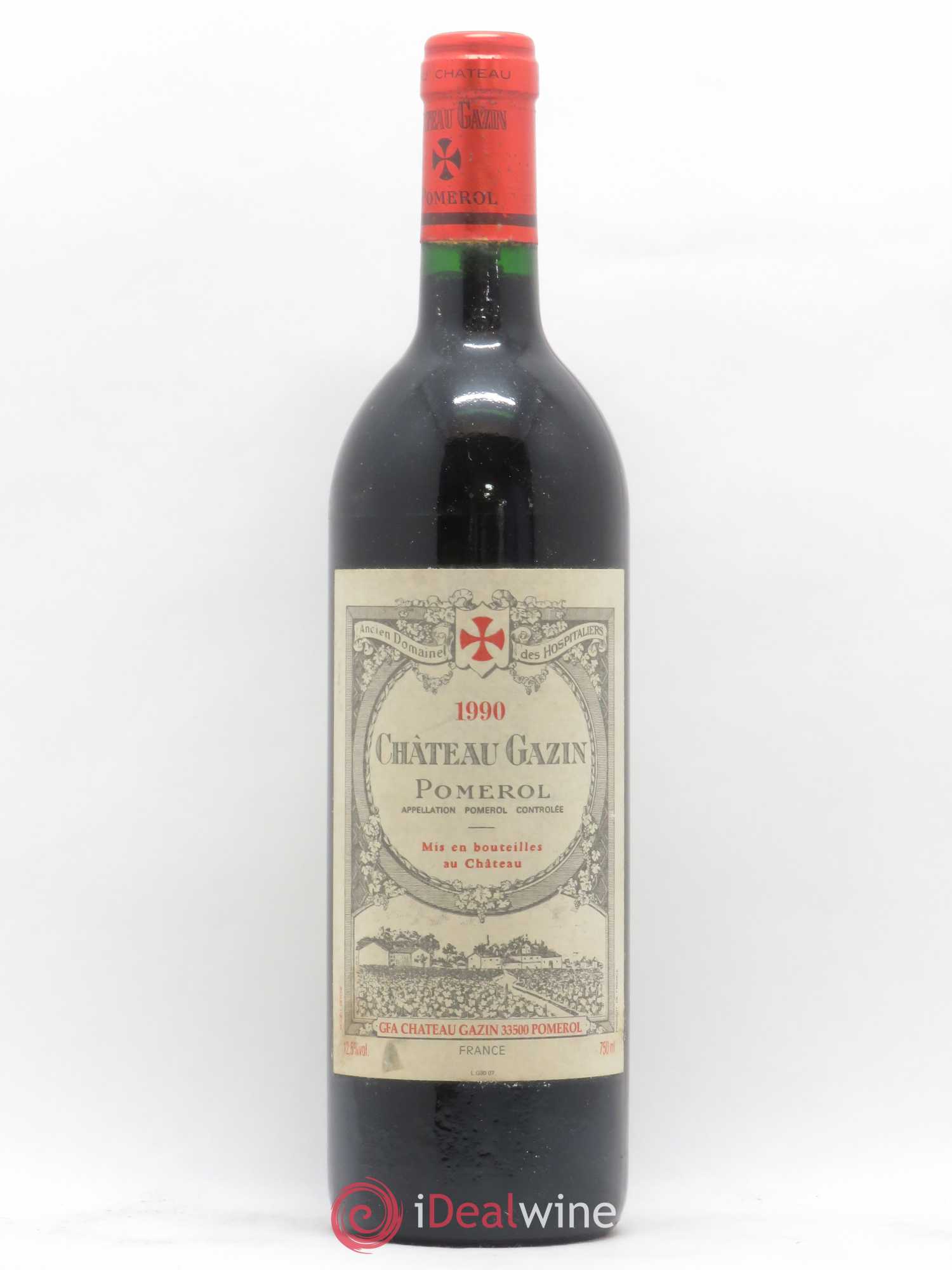 Château Gazin 1990 - Lot de 1 bouteille - 0